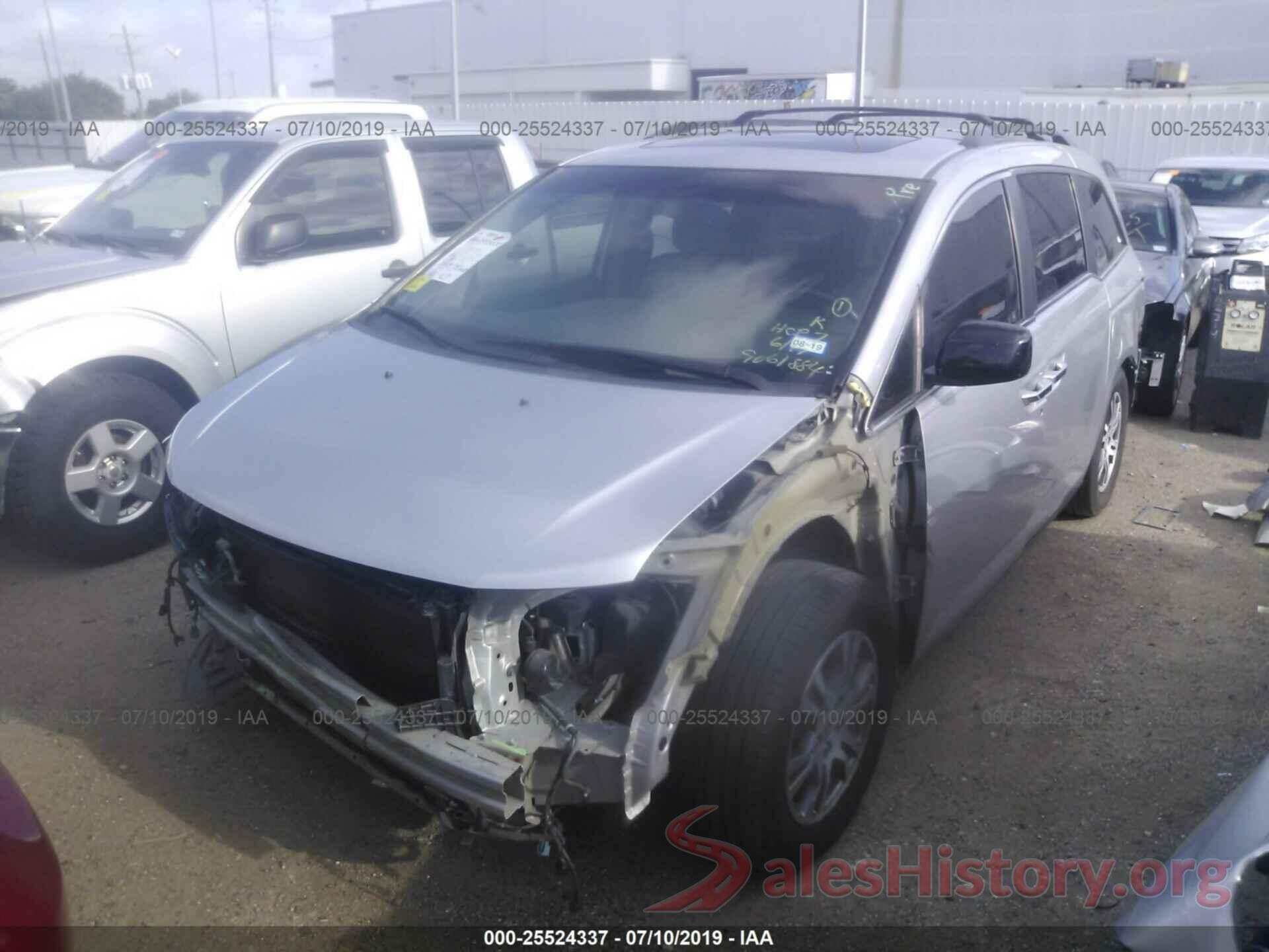 5FNRL5H69CB011606 2012 HONDA ODYSSEY