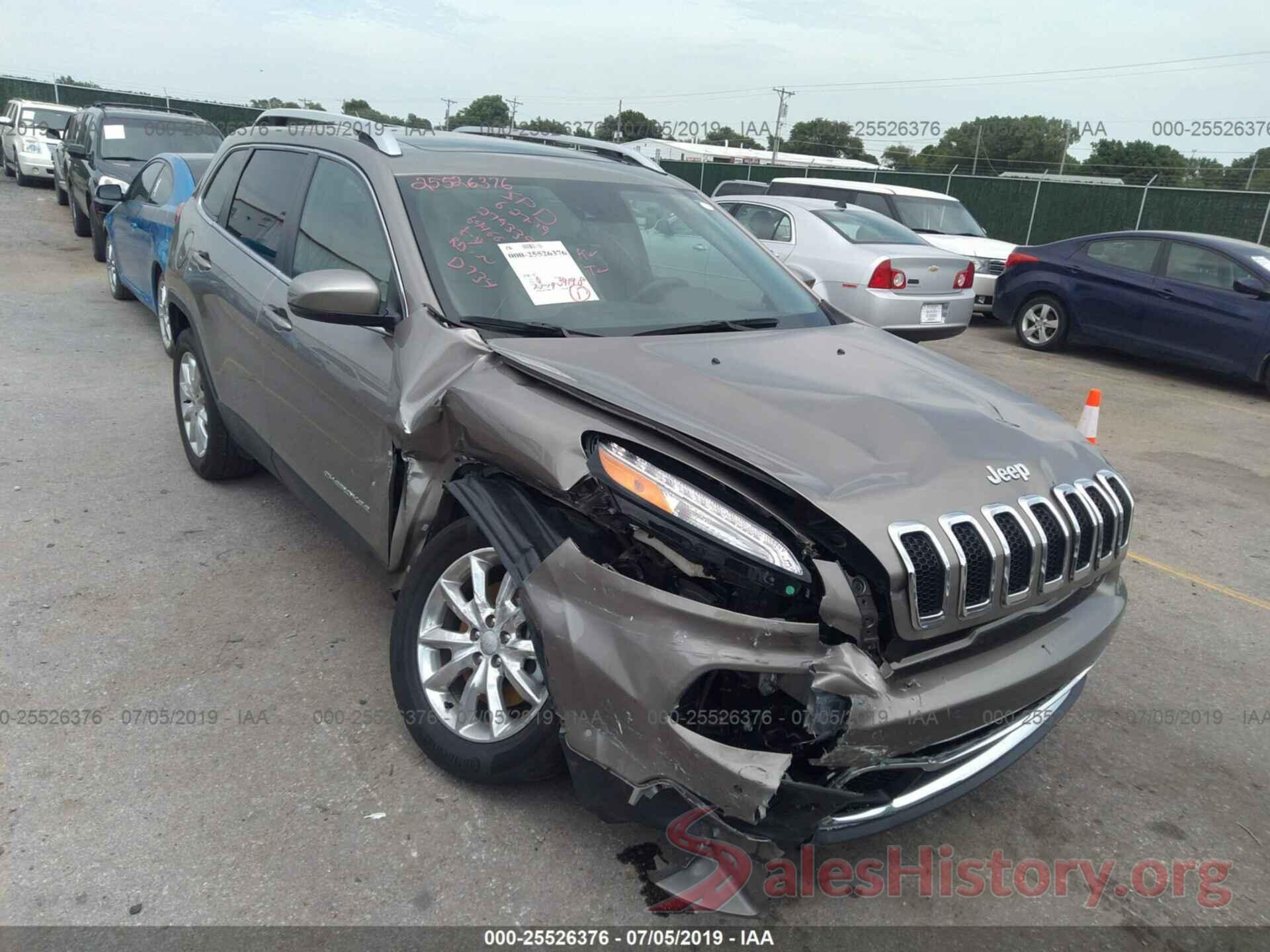 1C4PJMDS9HW636388 2017 JEEP CHEROKEE