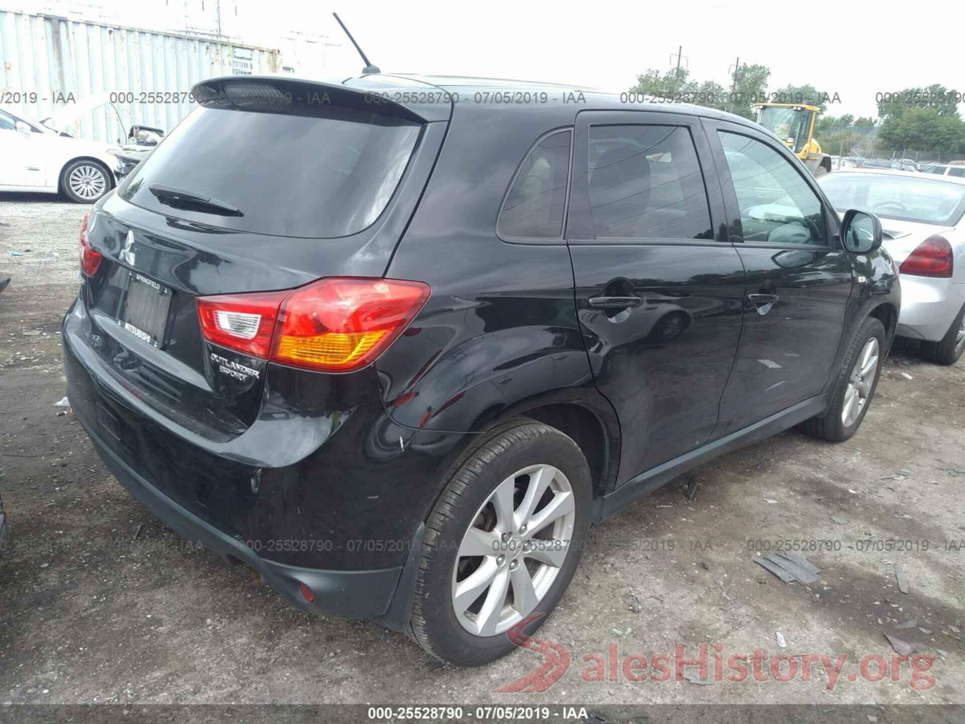 4A4AP3AU9EE021550 2014 MITSUBISHI OUTLANDER SPORT