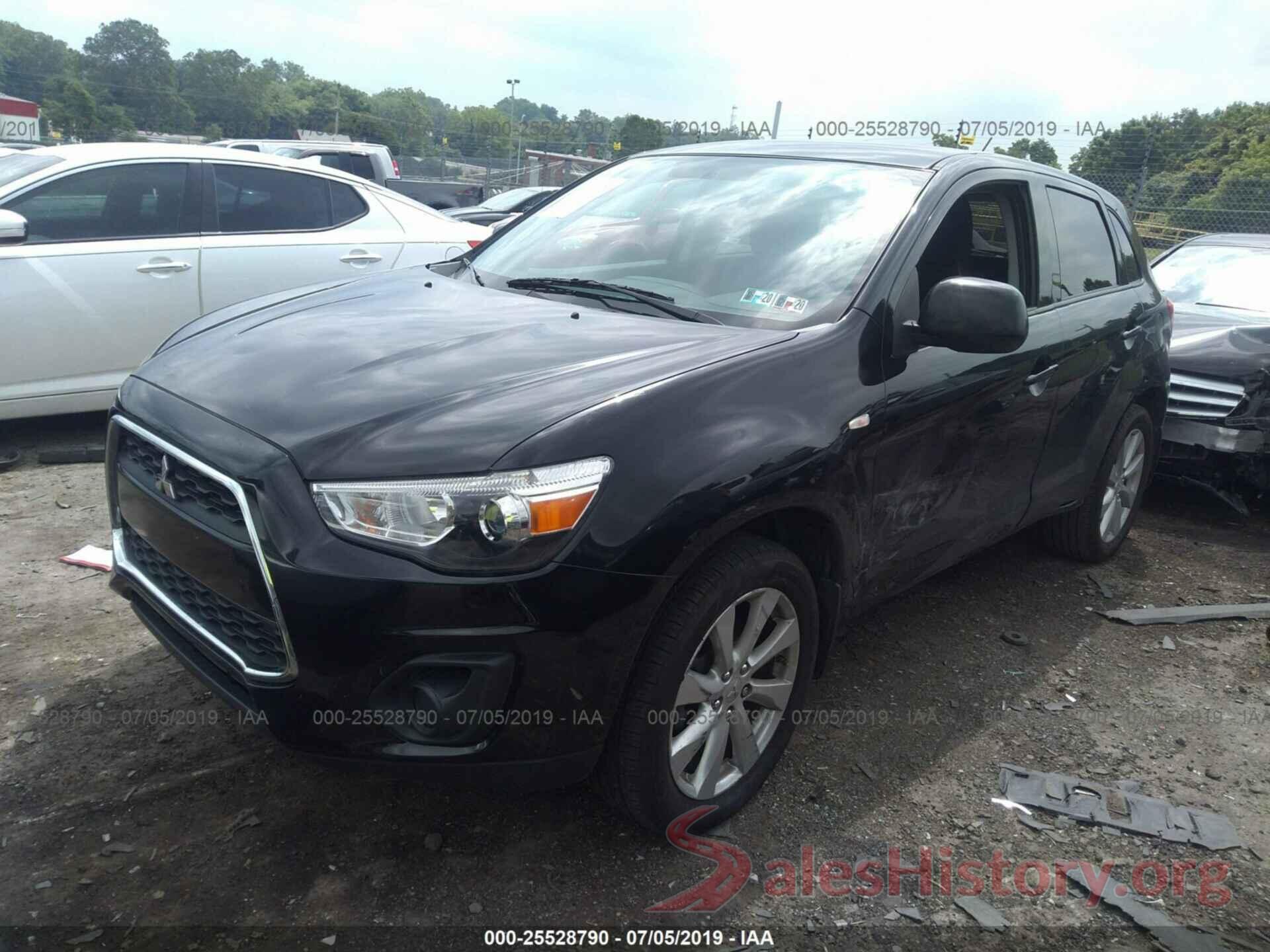 4A4AP3AU9EE021550 2014 MITSUBISHI OUTLANDER SPORT