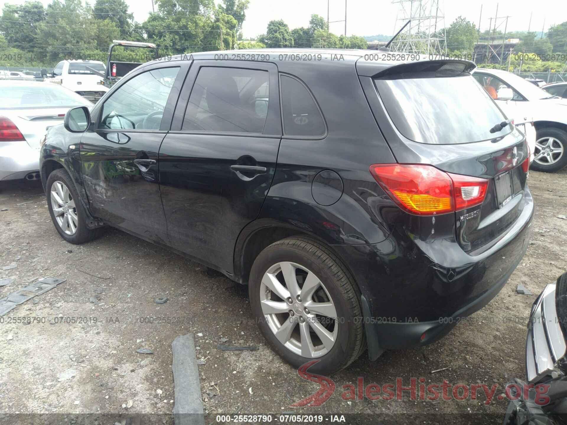 4A4AP3AU9EE021550 2014 MITSUBISHI OUTLANDER SPORT