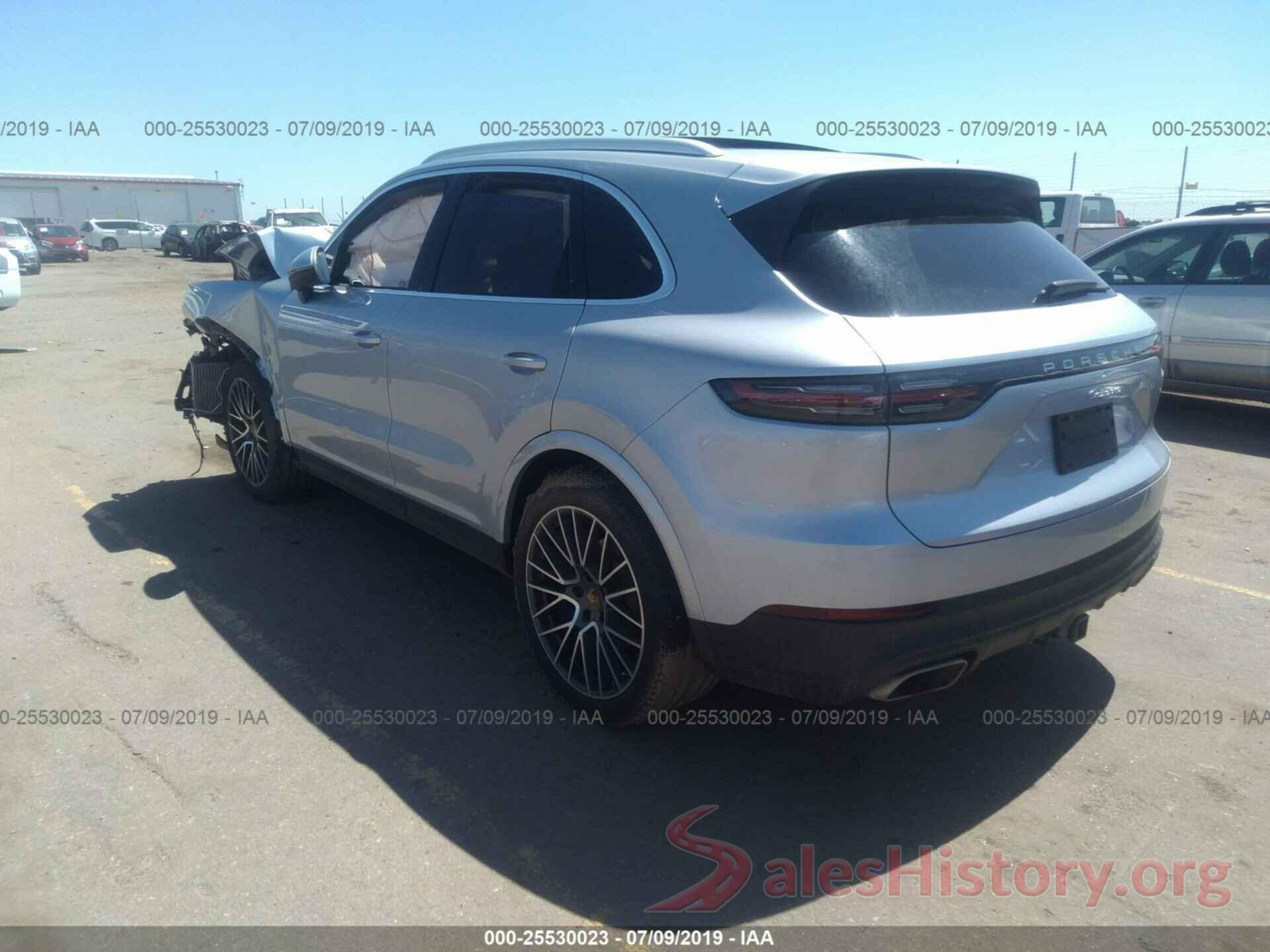 WP1AA2AY1KDA05414 2019 PORSCHE CAYENNE