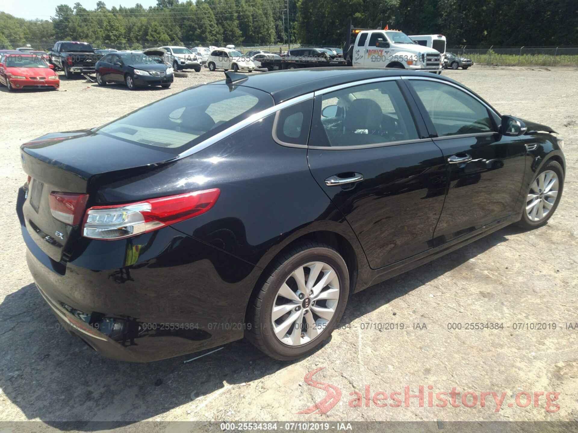 5XXGU4L33GG077566 2016 KIA OPTIMA