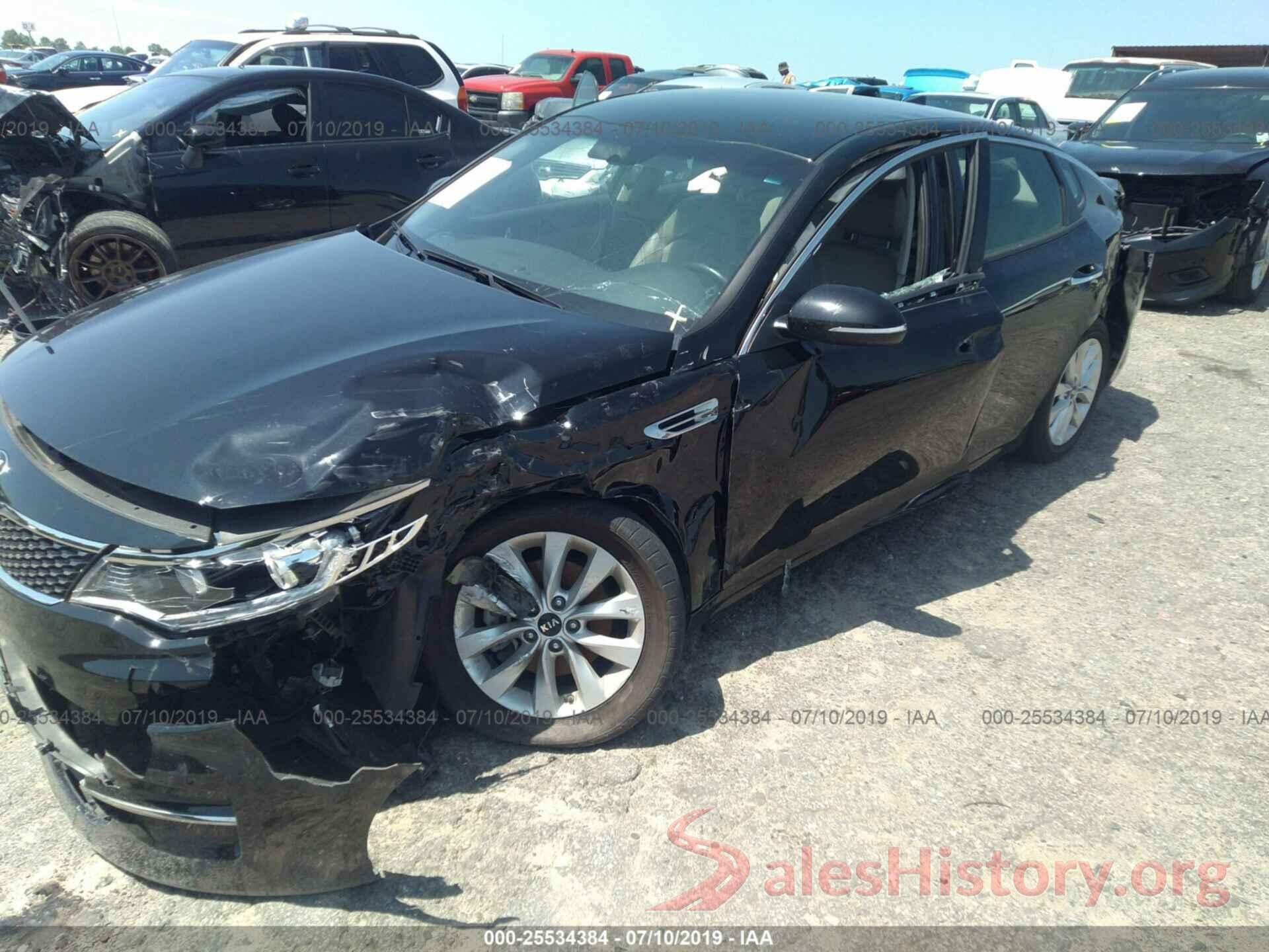 5XXGU4L33GG077566 2016 KIA OPTIMA