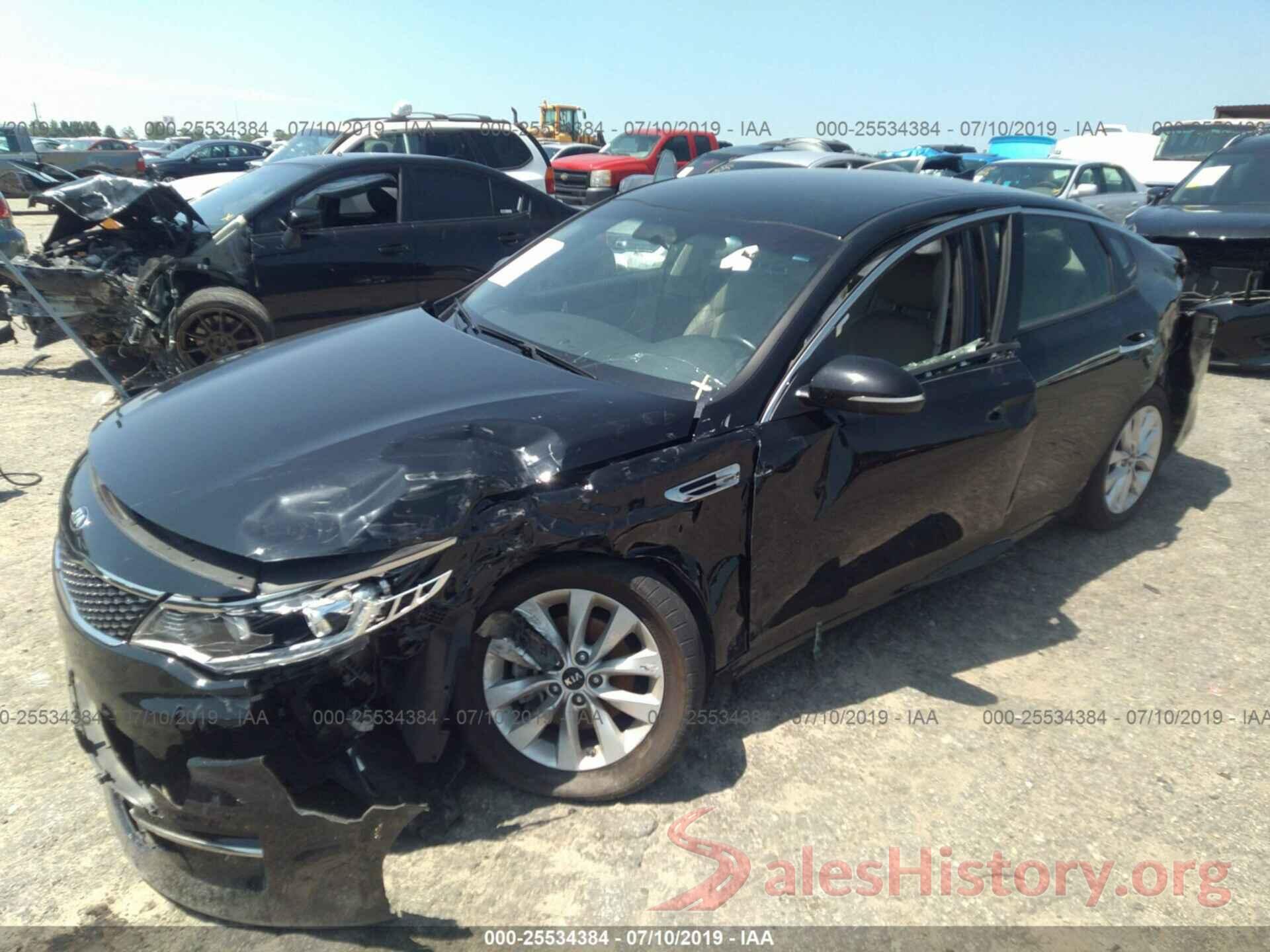 5XXGU4L33GG077566 2016 KIA OPTIMA