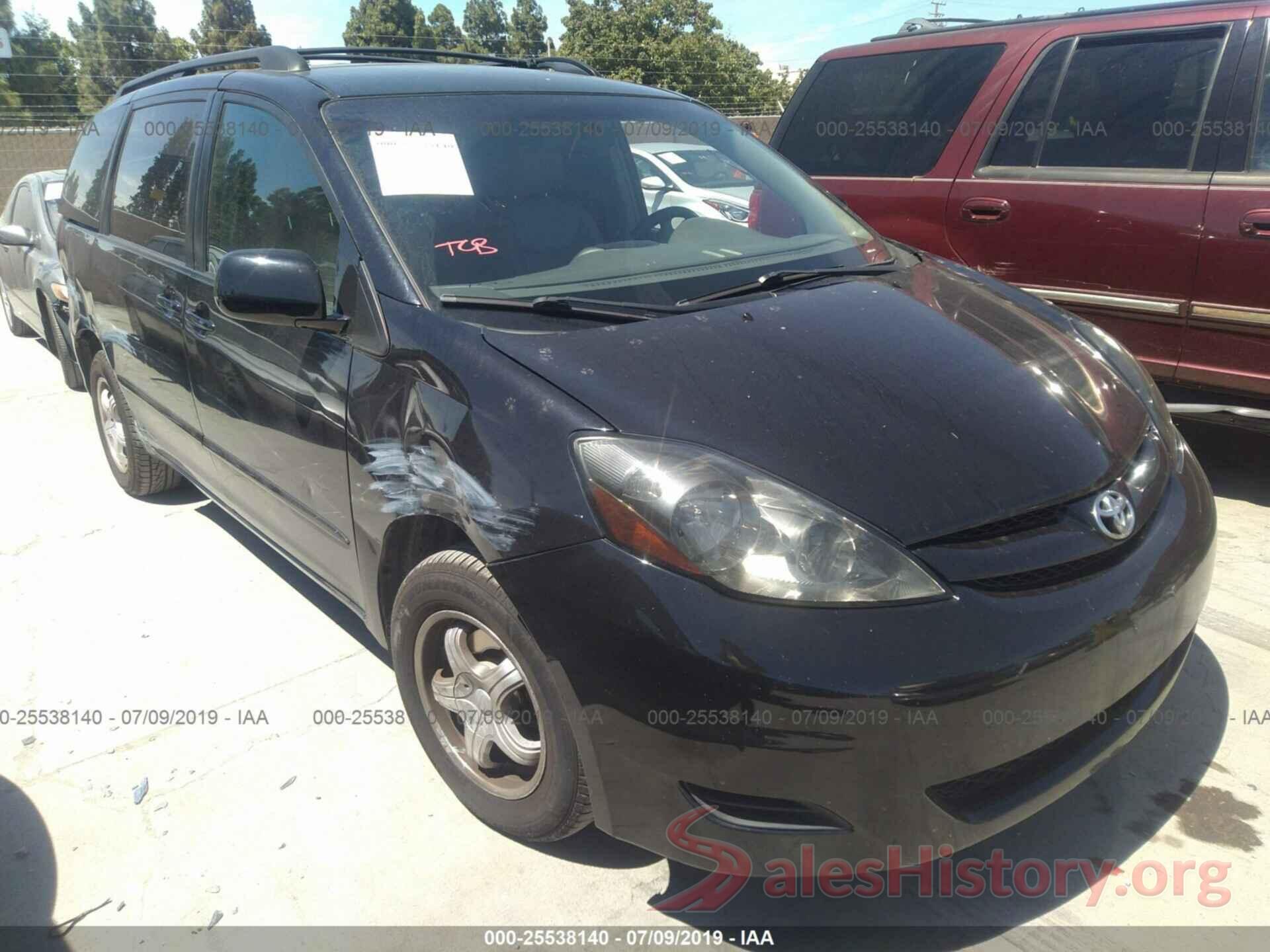 5TDZK23C38S144900 2008 TOYOTA SIENNA