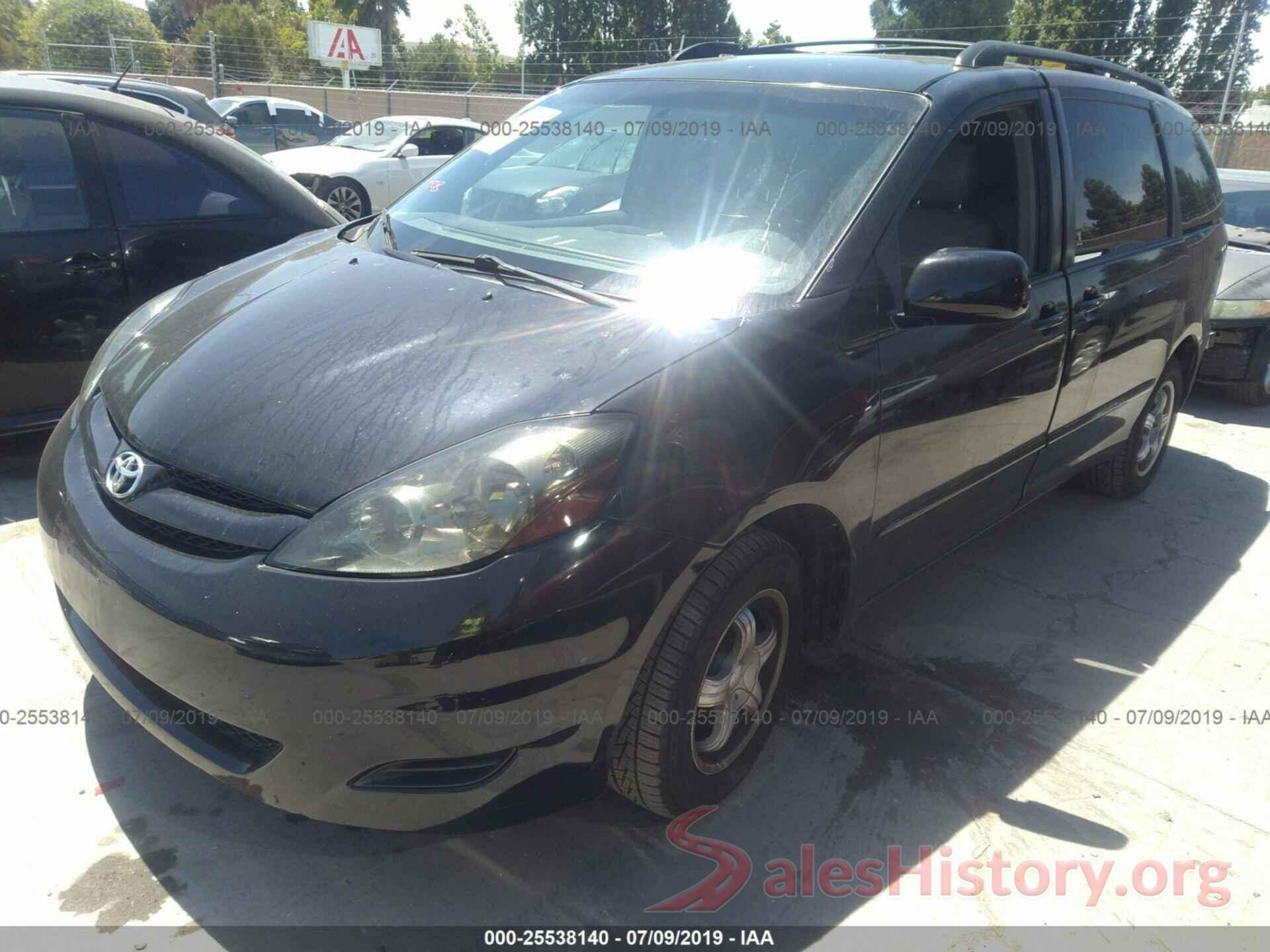 5TDZK23C38S144900 2008 TOYOTA SIENNA