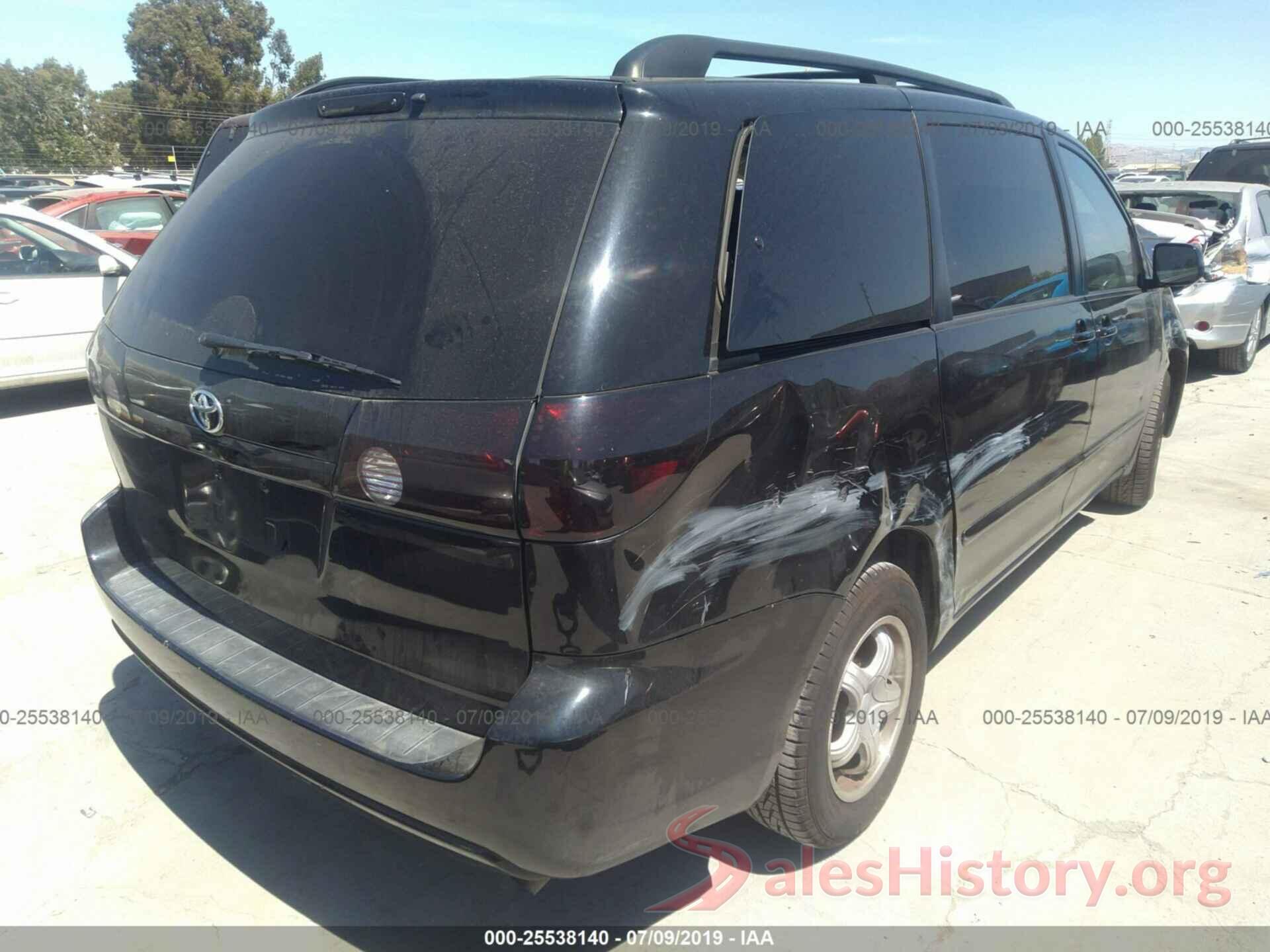 5TDZK23C38S144900 2008 TOYOTA SIENNA