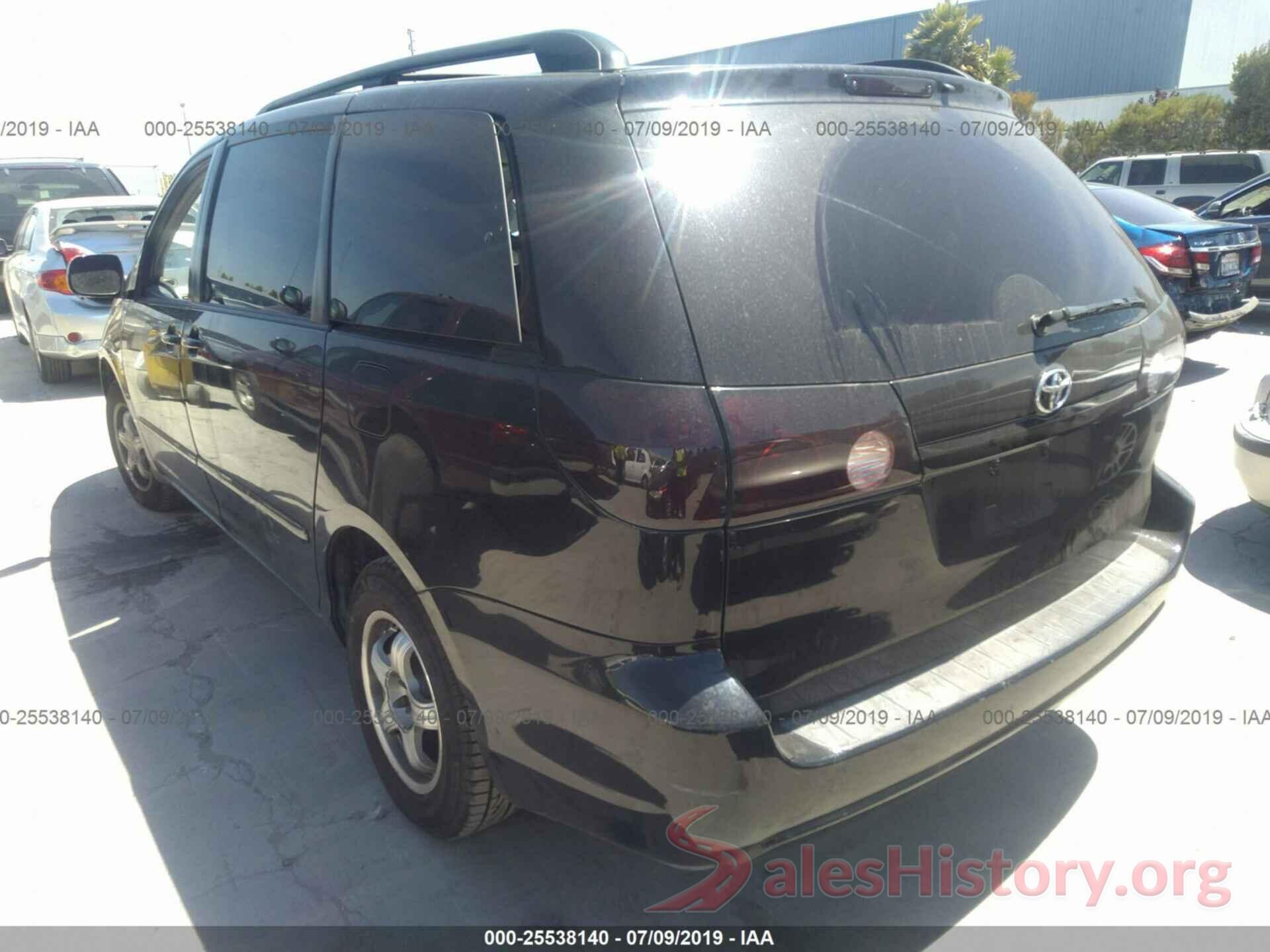 5TDZK23C38S144900 2008 TOYOTA SIENNA