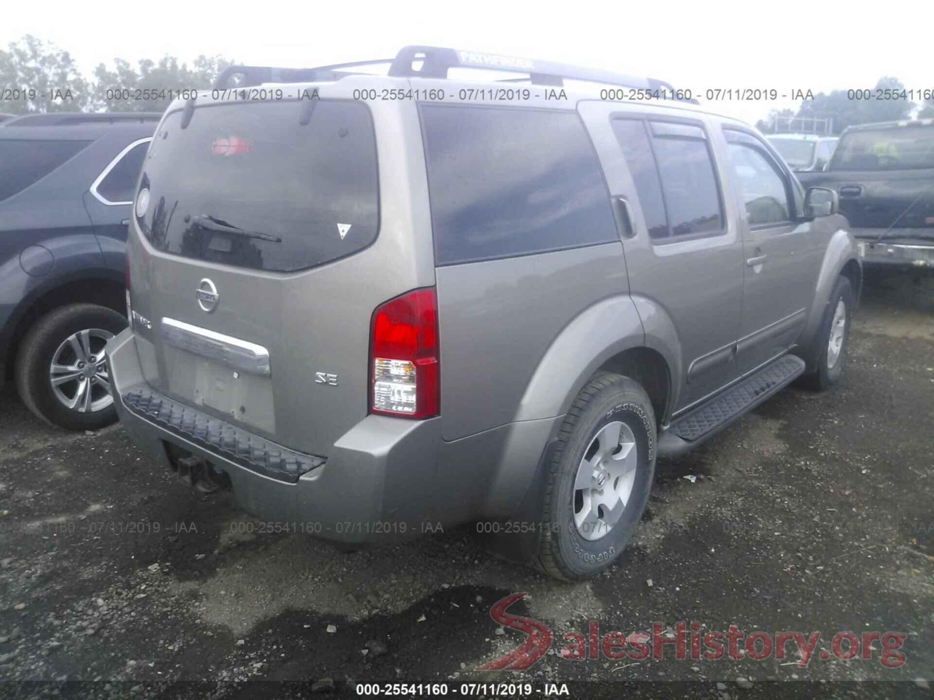 5N1AR18W17C602922 2007 NISSAN PATHFINDER