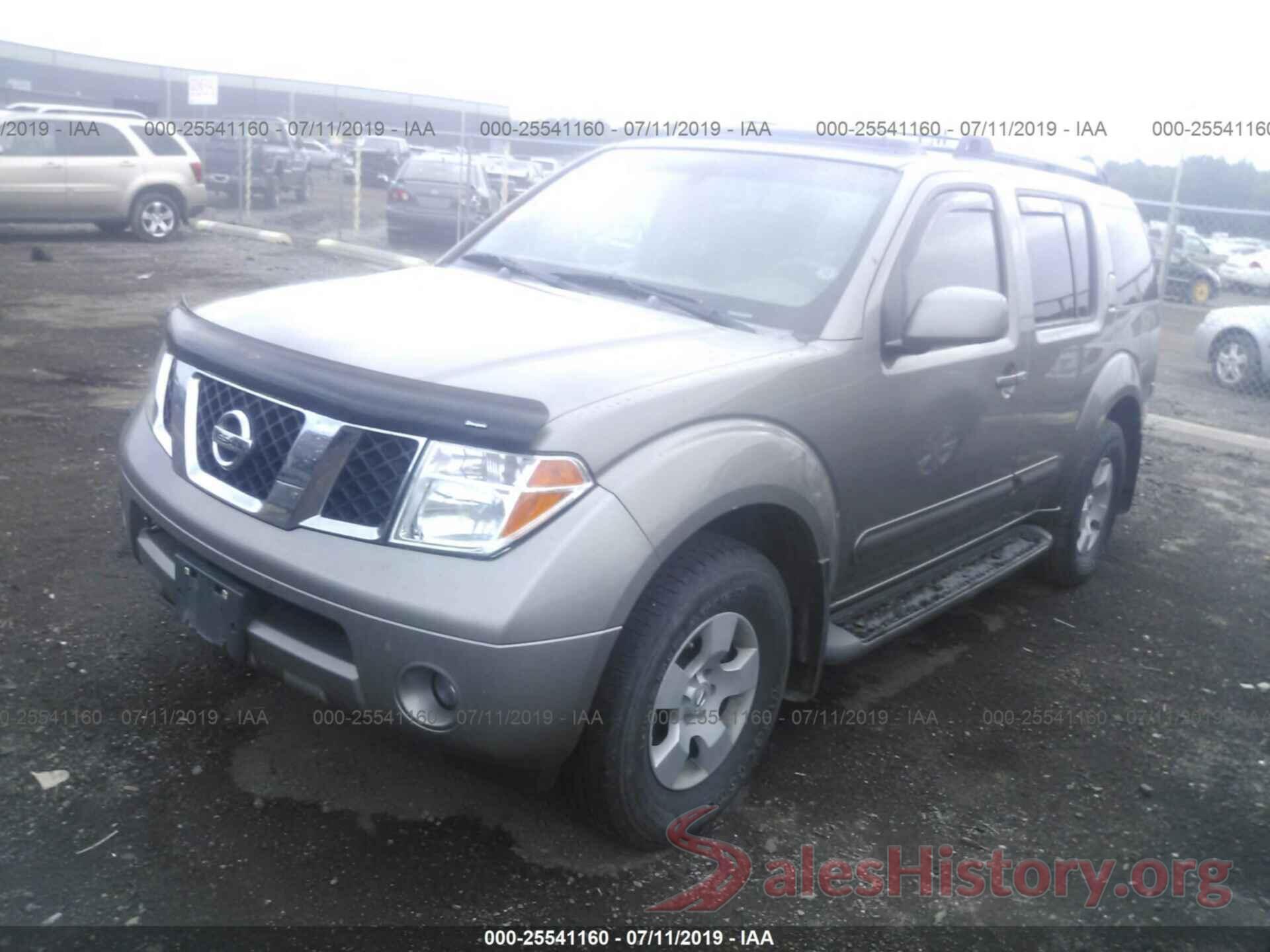 5N1AR18W17C602922 2007 NISSAN PATHFINDER