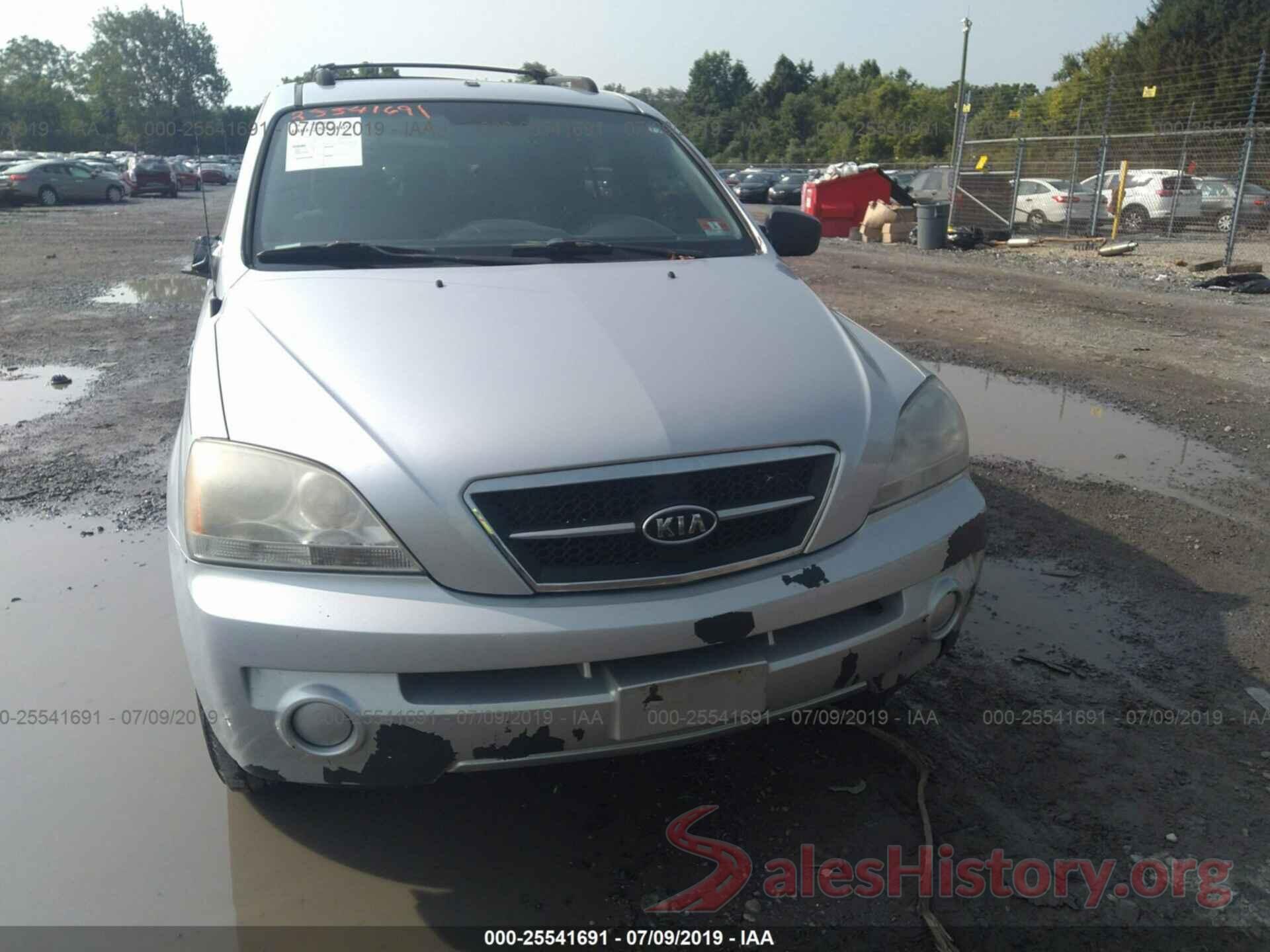 KNDJD733765640709 2006 KIA SORENTO