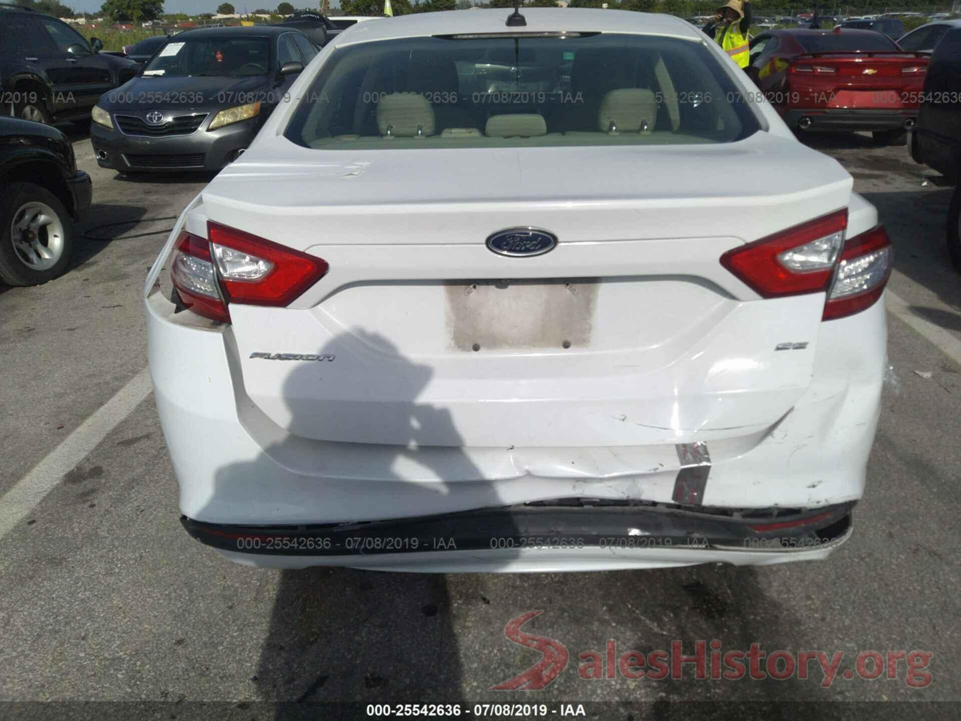 1FA6P0H79G5105453 2016 FORD FUSION