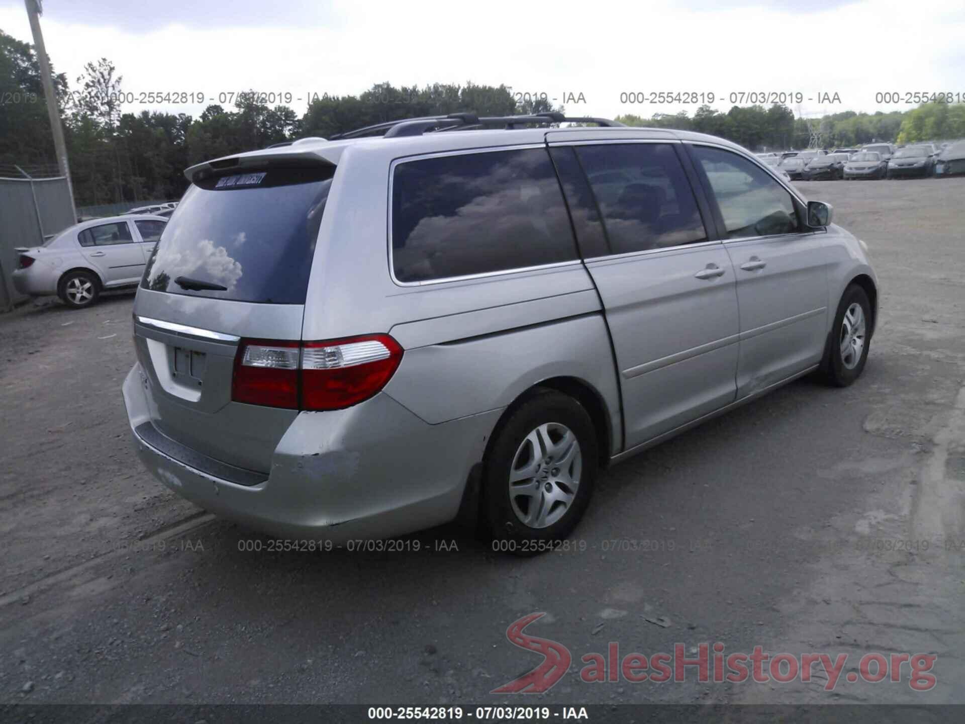 5FNRL38827B077099 2007 HONDA ODYSSEY