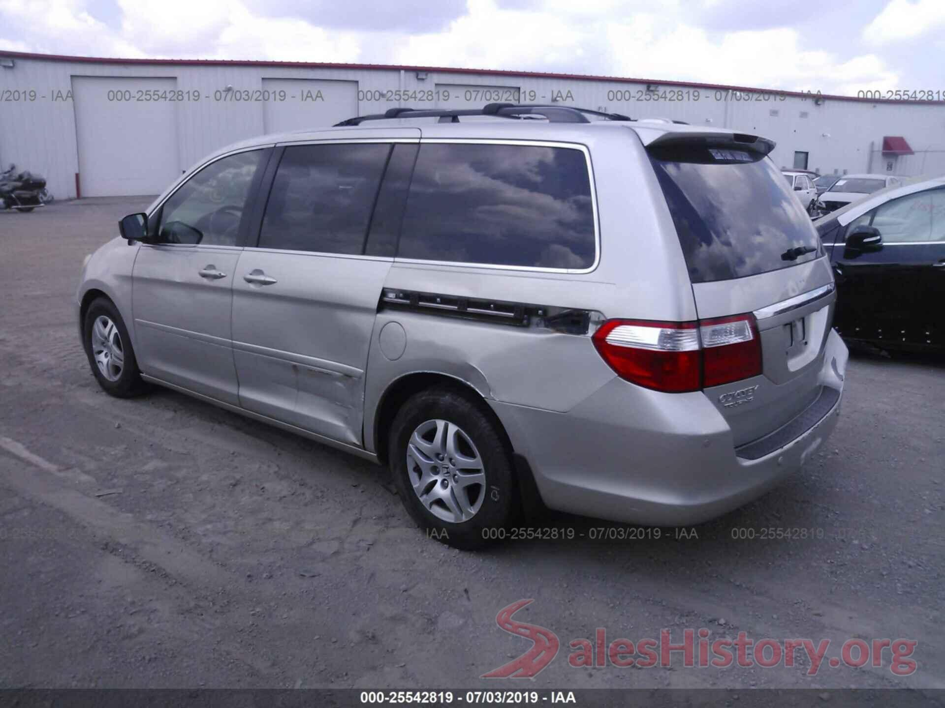 5FNRL38827B077099 2007 HONDA ODYSSEY