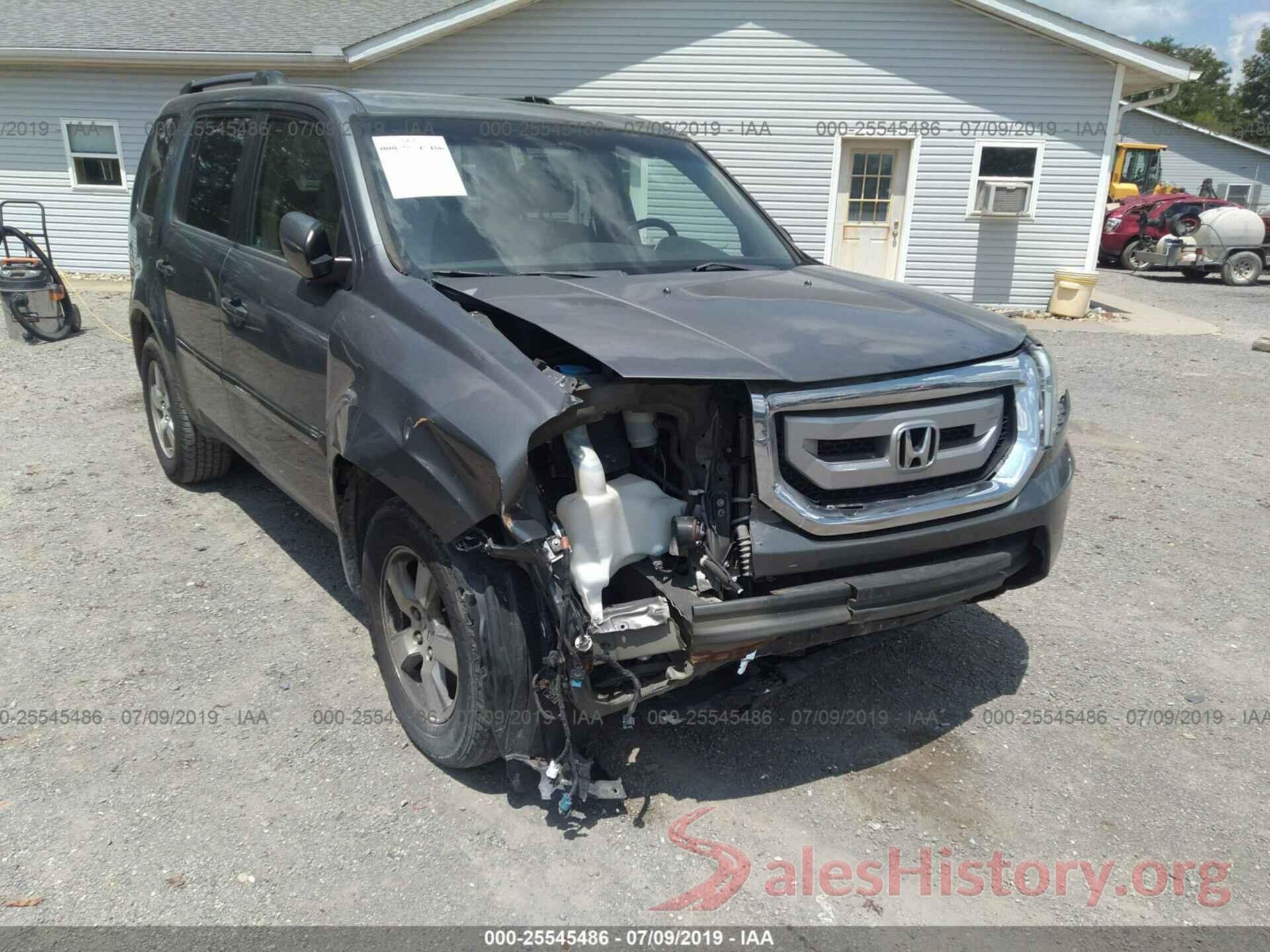 5FNYF48569B054202 2009 HONDA PILOT