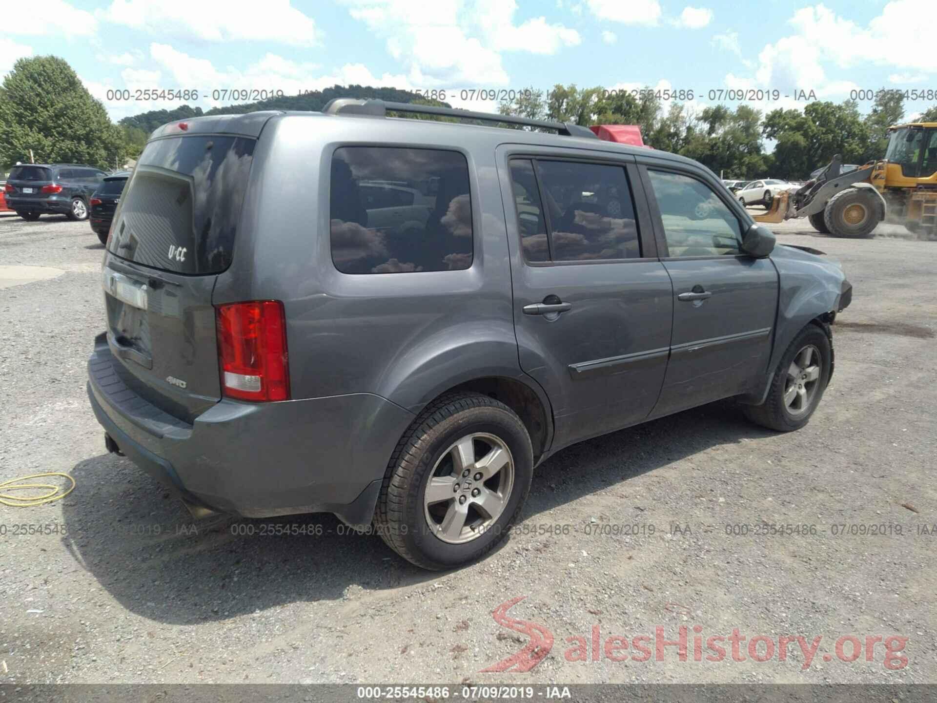 5FNYF48569B054202 2009 HONDA PILOT