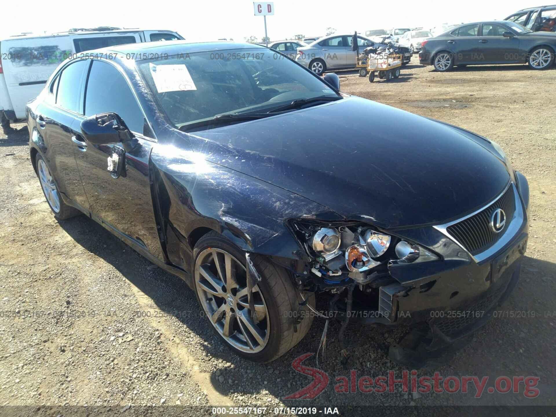 JTHBK262972039481 2007 LEXUS IS