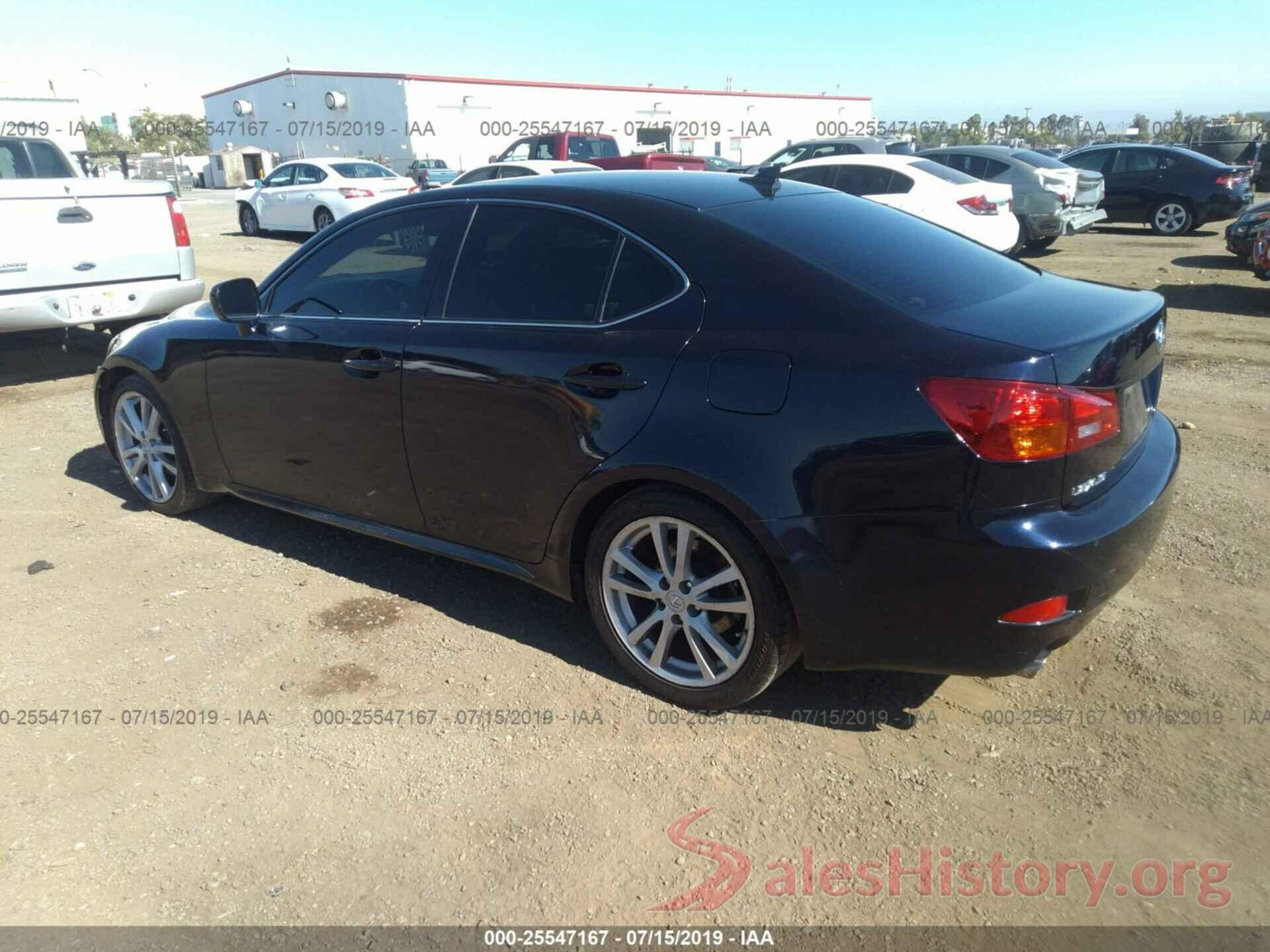 JTHBK262972039481 2007 LEXUS IS