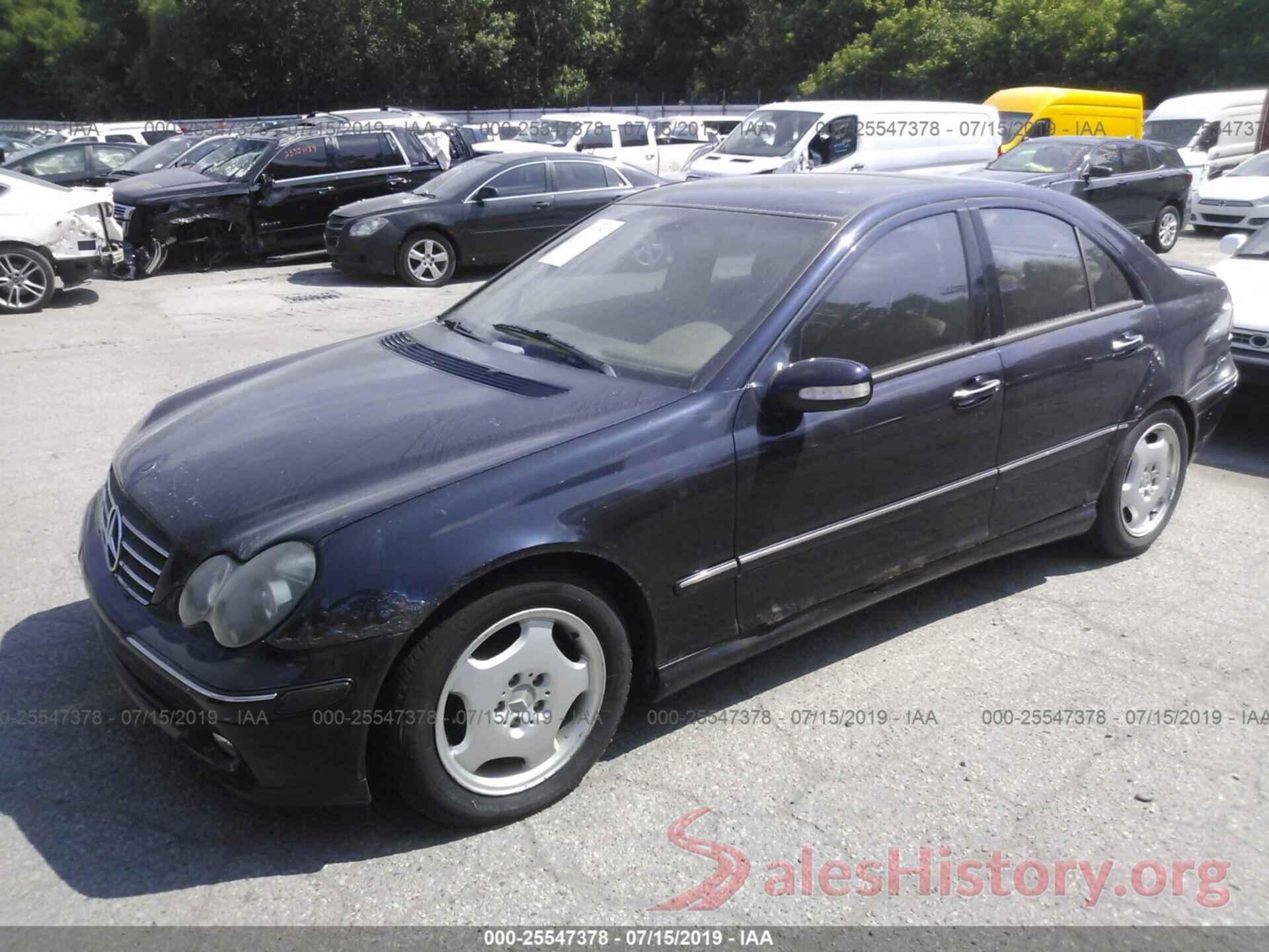 WDBRF61J13F365397 2003 MERCEDES-BENZ C