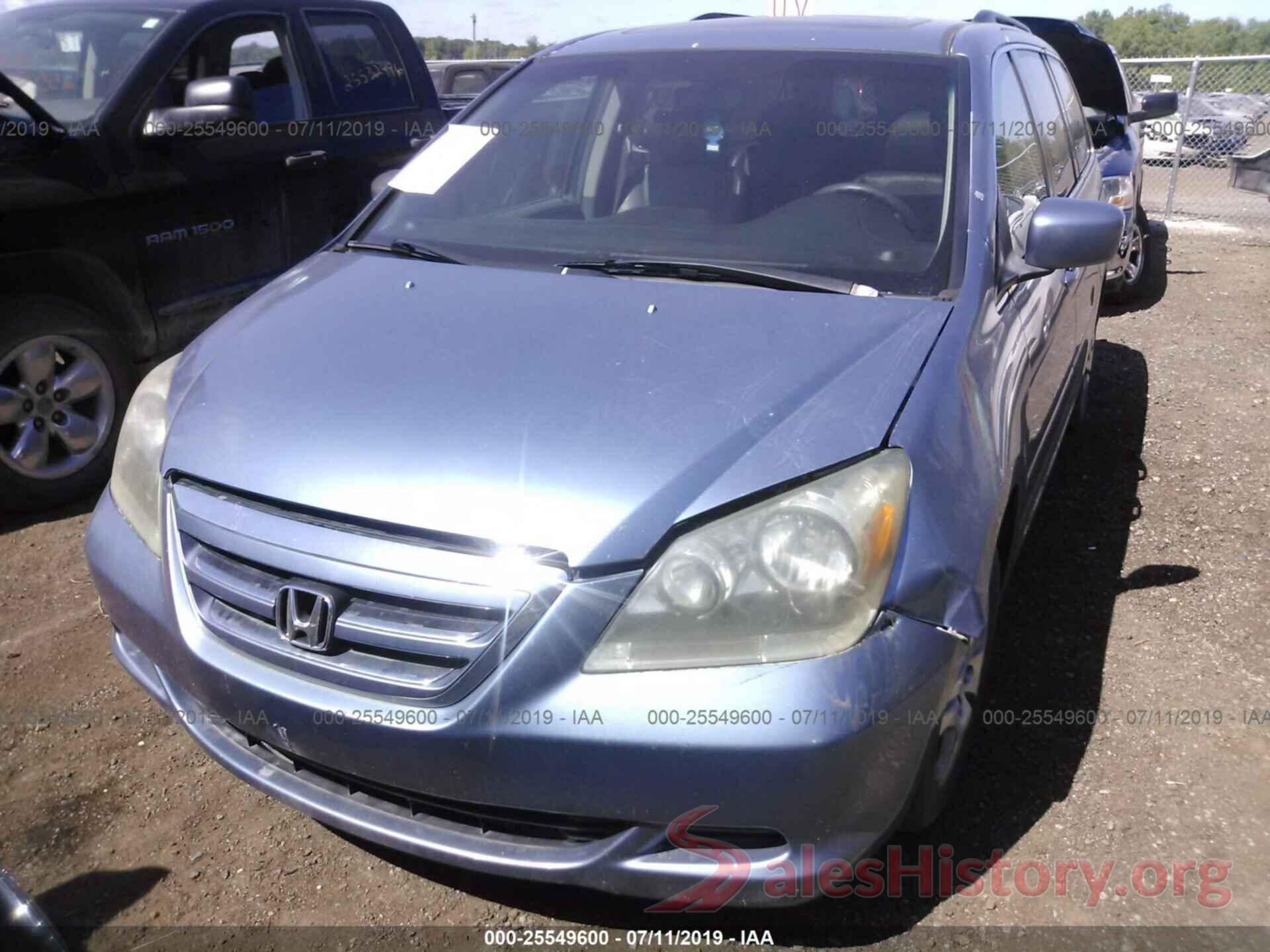 5FNRL38795B041382 2005 HONDA ODYSSEY