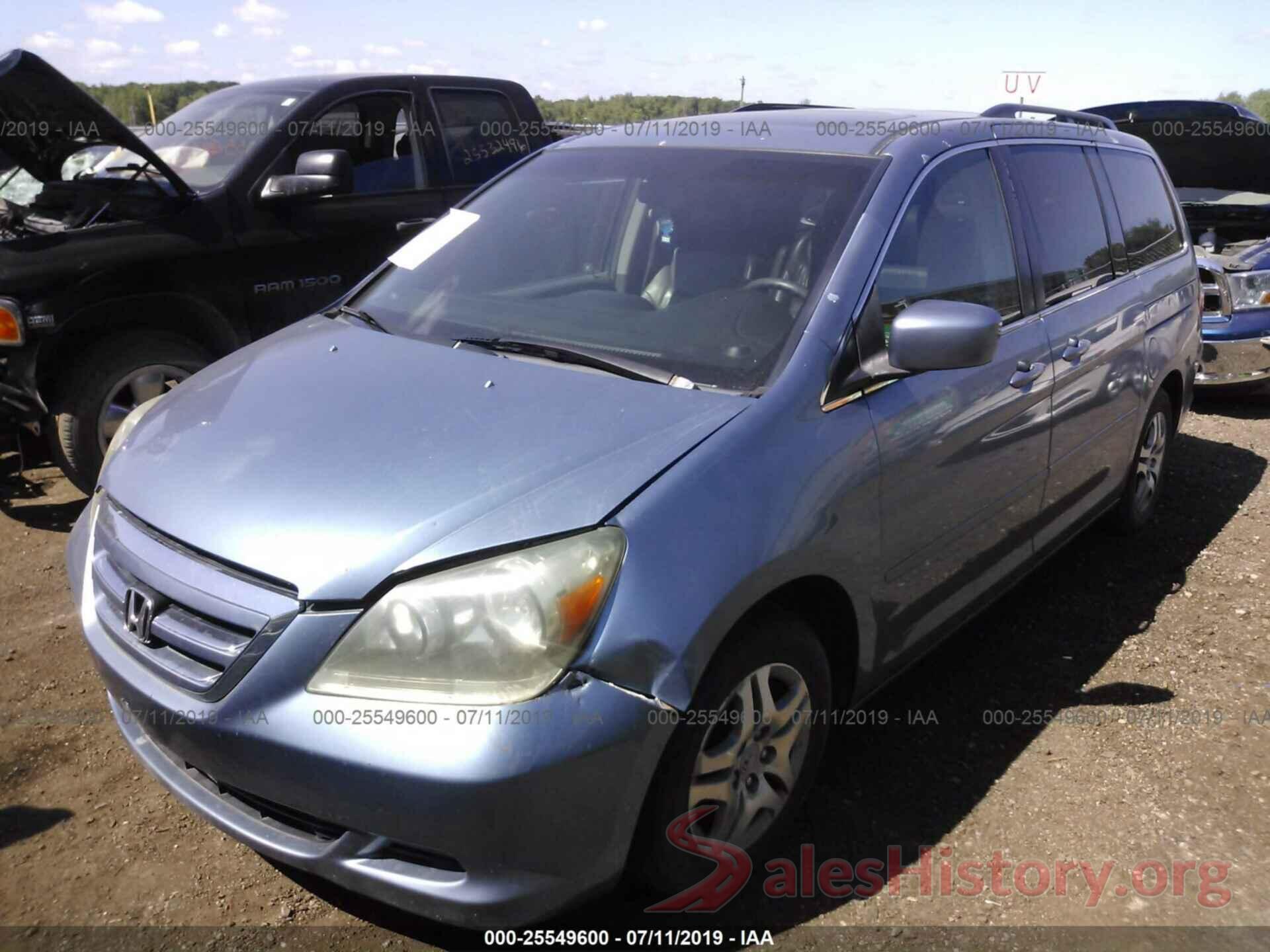 5FNRL38795B041382 2005 HONDA ODYSSEY