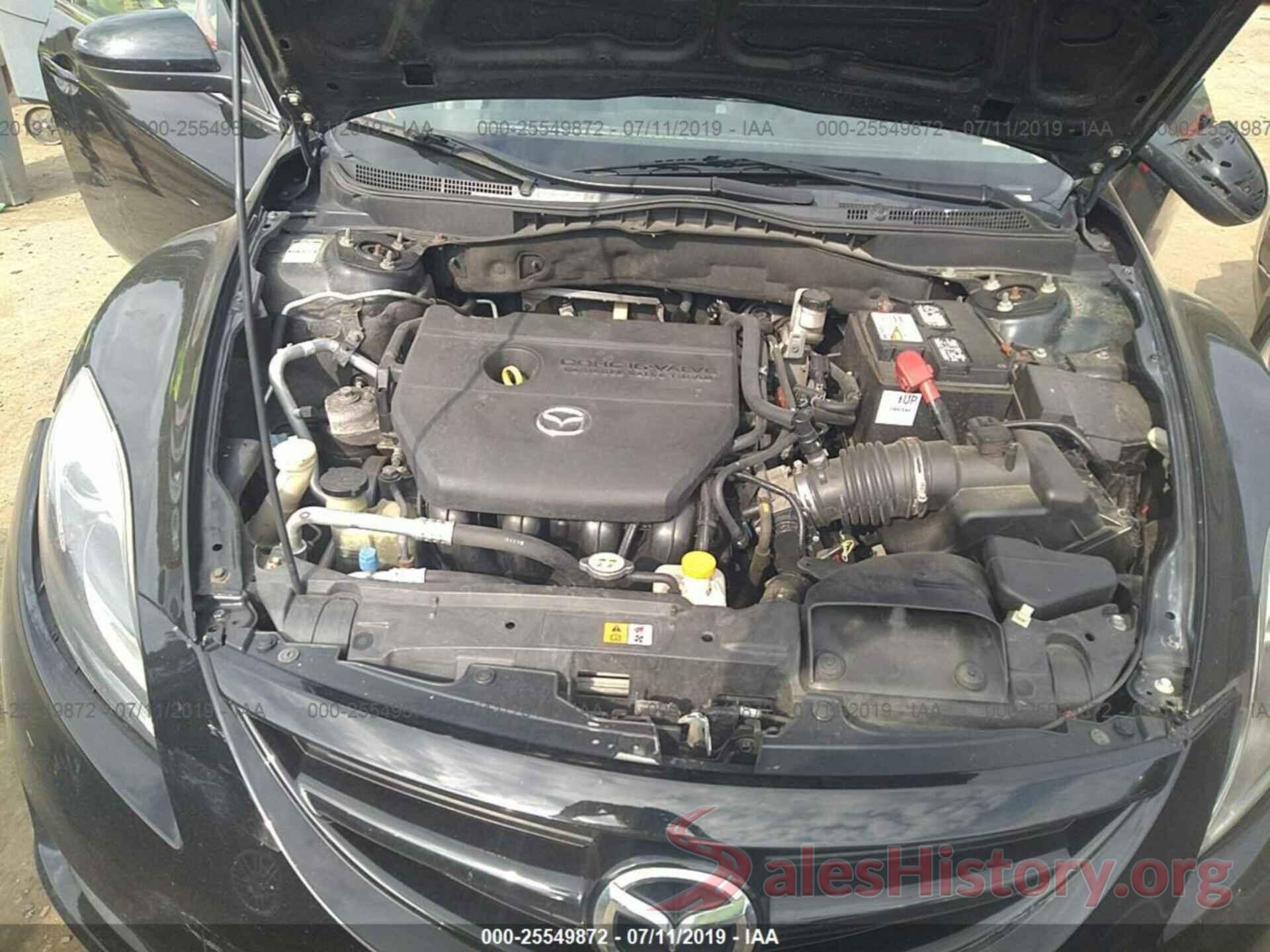 1YVHZ8BH2B5M26265 2011 MAZDA 6