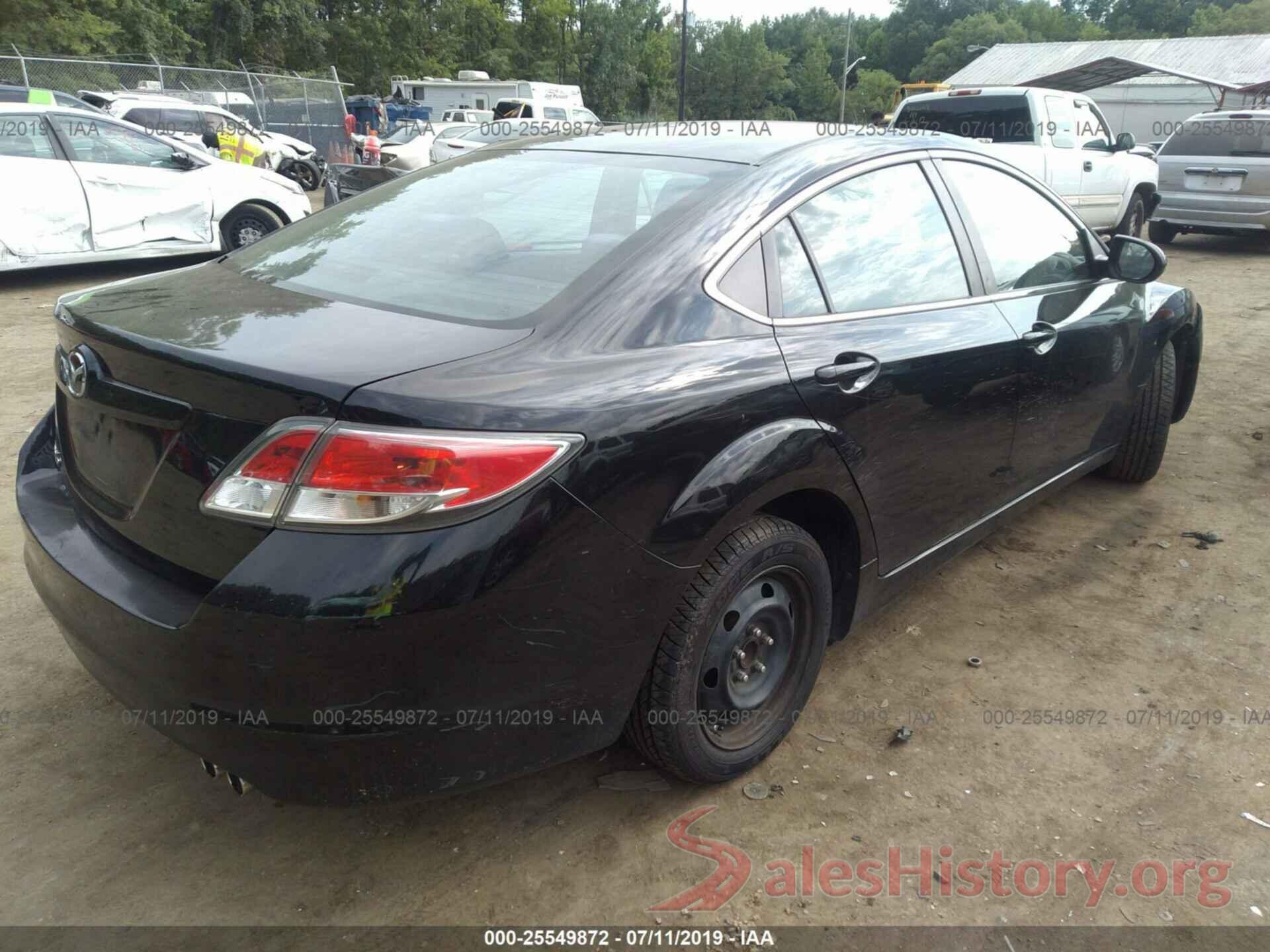 1YVHZ8BH2B5M26265 2011 MAZDA 6