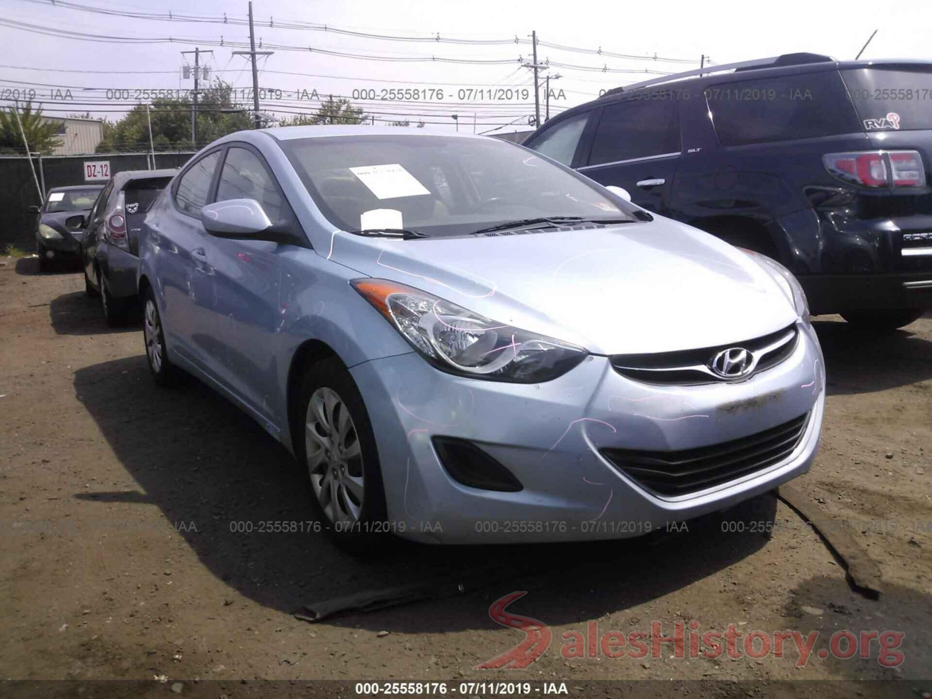 KMHDH4AE3CU249803 2012 HYUNDAI ELANTRA