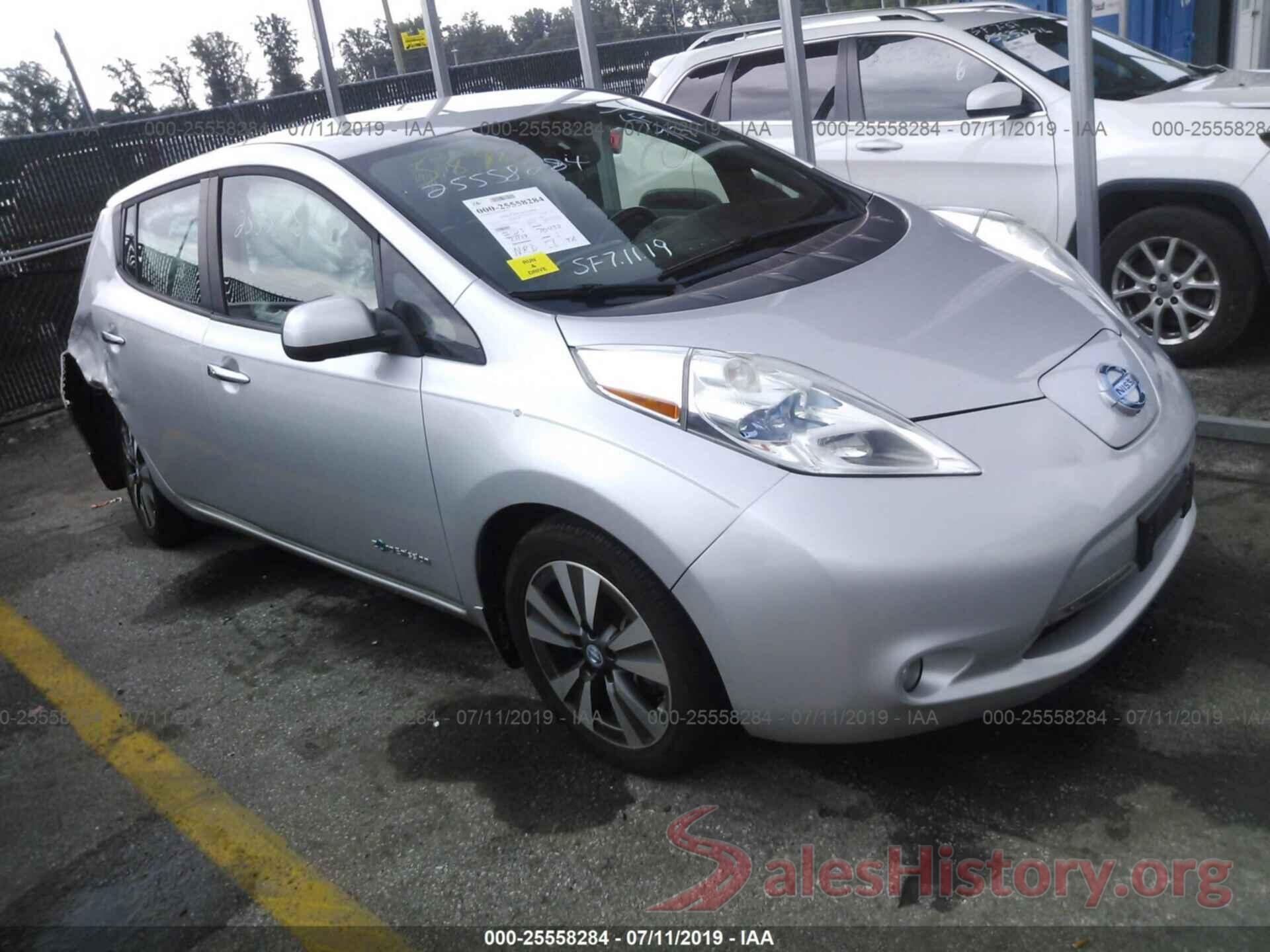 1N4AZ0CP2DC403894 2013 NISSAN LEAF