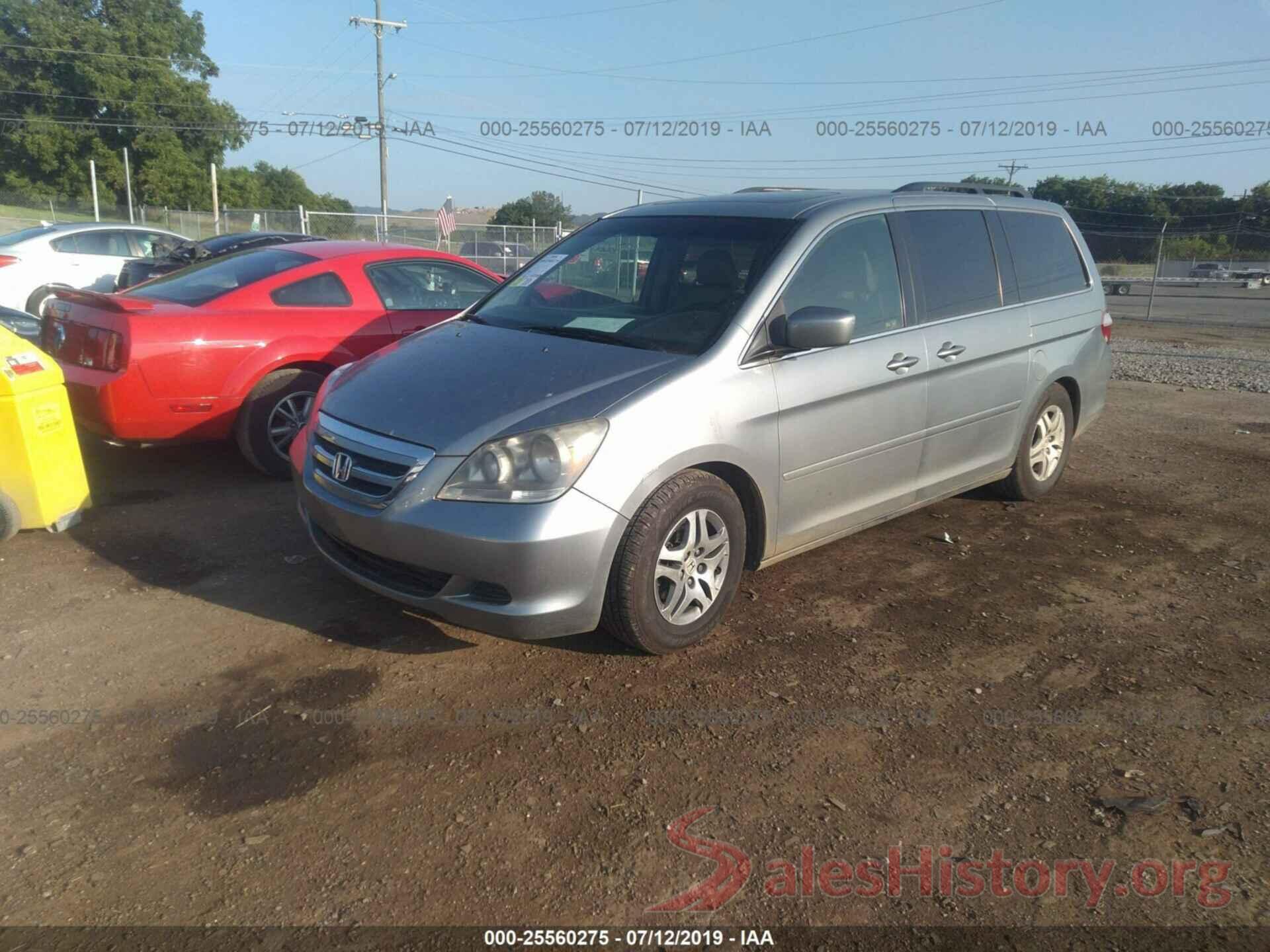 5FNRL38717B060530 2007 HONDA ODYSSEY