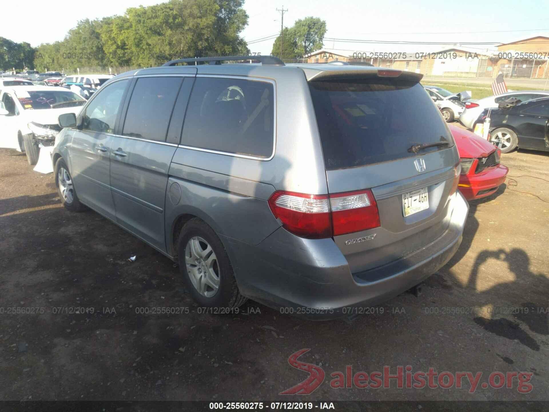 5FNRL38717B060530 2007 HONDA ODYSSEY