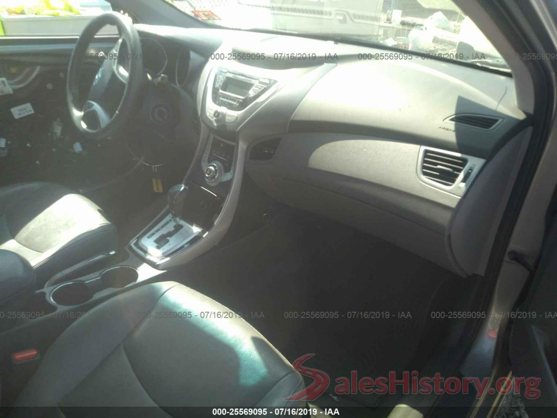 KMHDH4AE8CU196015 2012 HYUNDAI ELANTRA