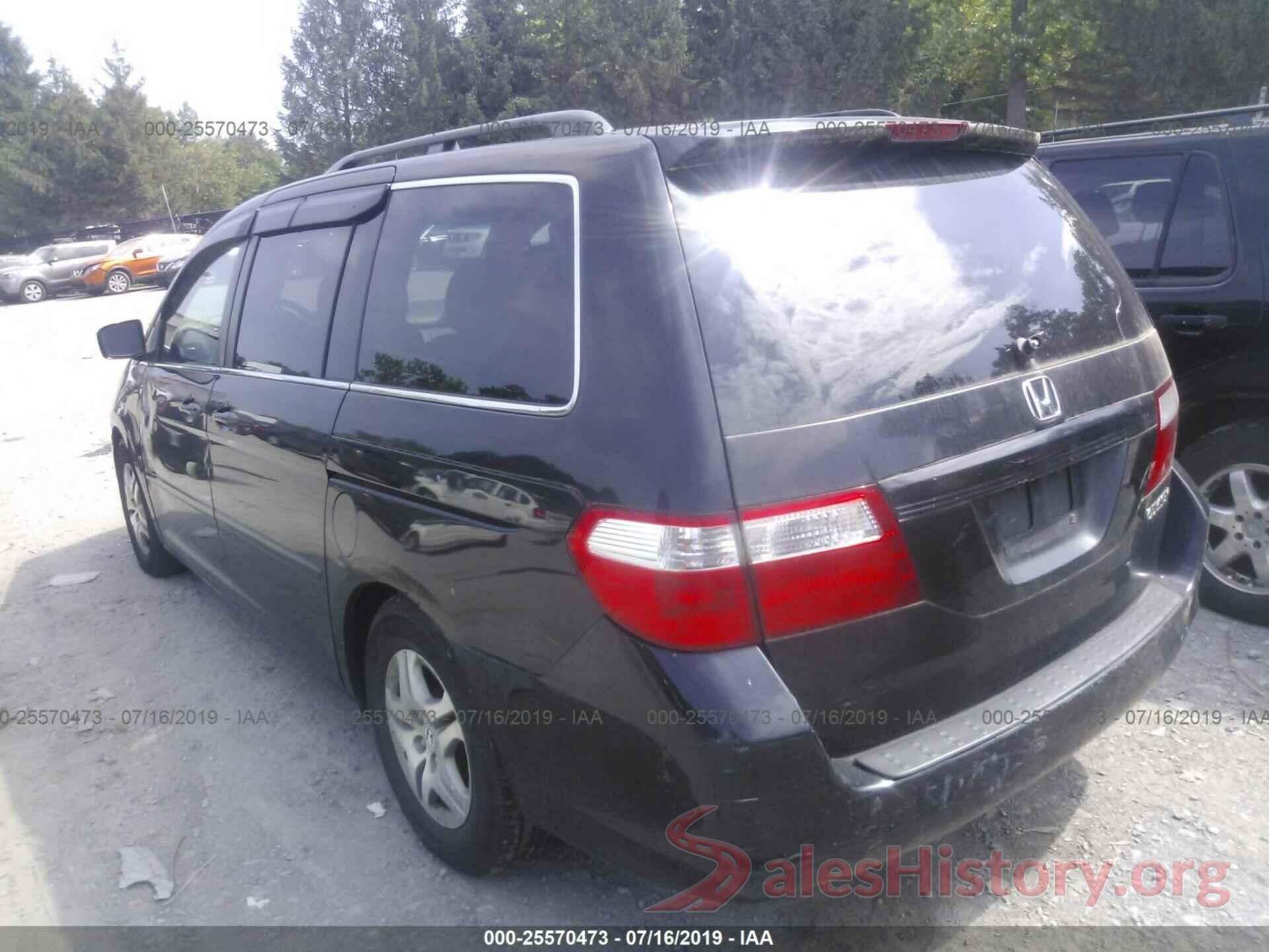 5FNRL38655B022464 2005 HONDA ODYSSEY