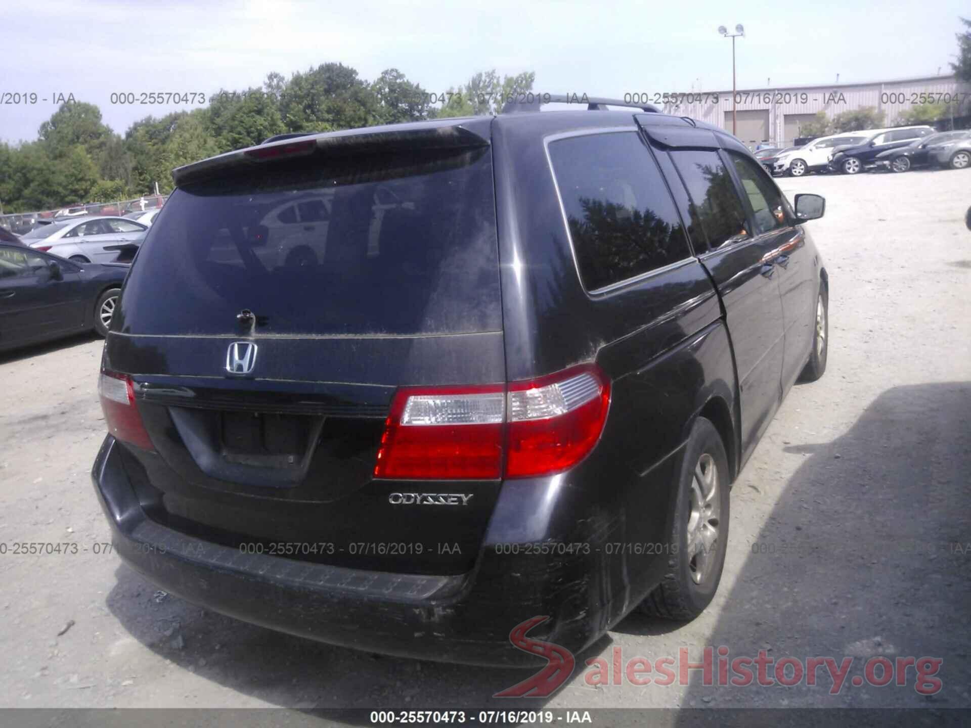 5FNRL38655B022464 2005 HONDA ODYSSEY