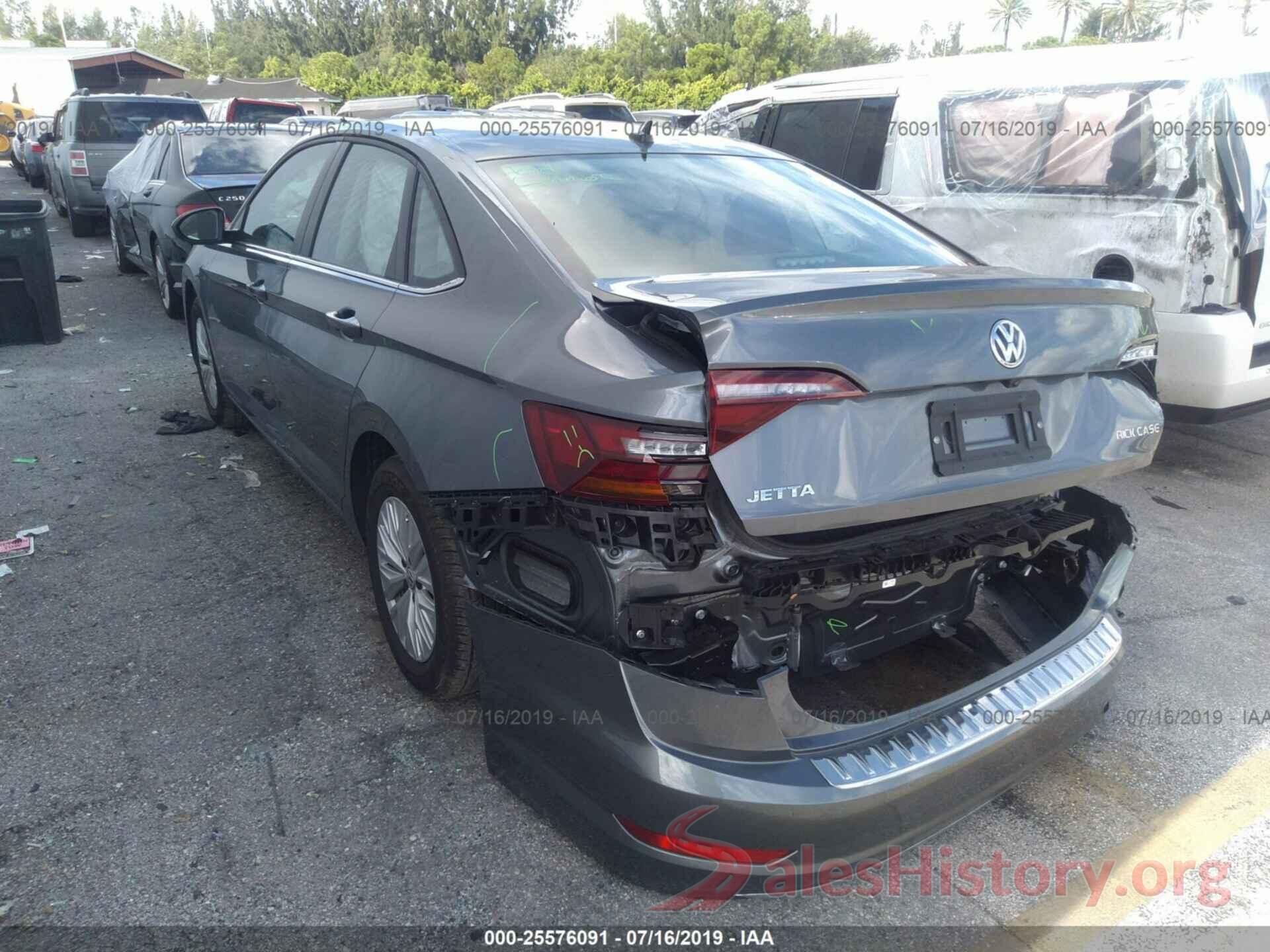 3VWC57BU1KM146024 2019 VOLKSWAGEN JETTA