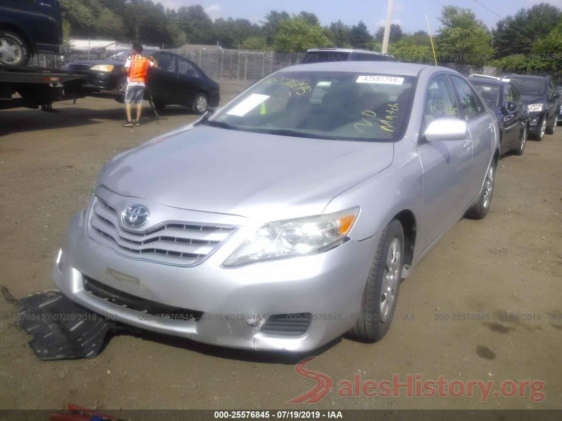 4T4BF3EK0BR124950 2011 TOYOTA CAMRY