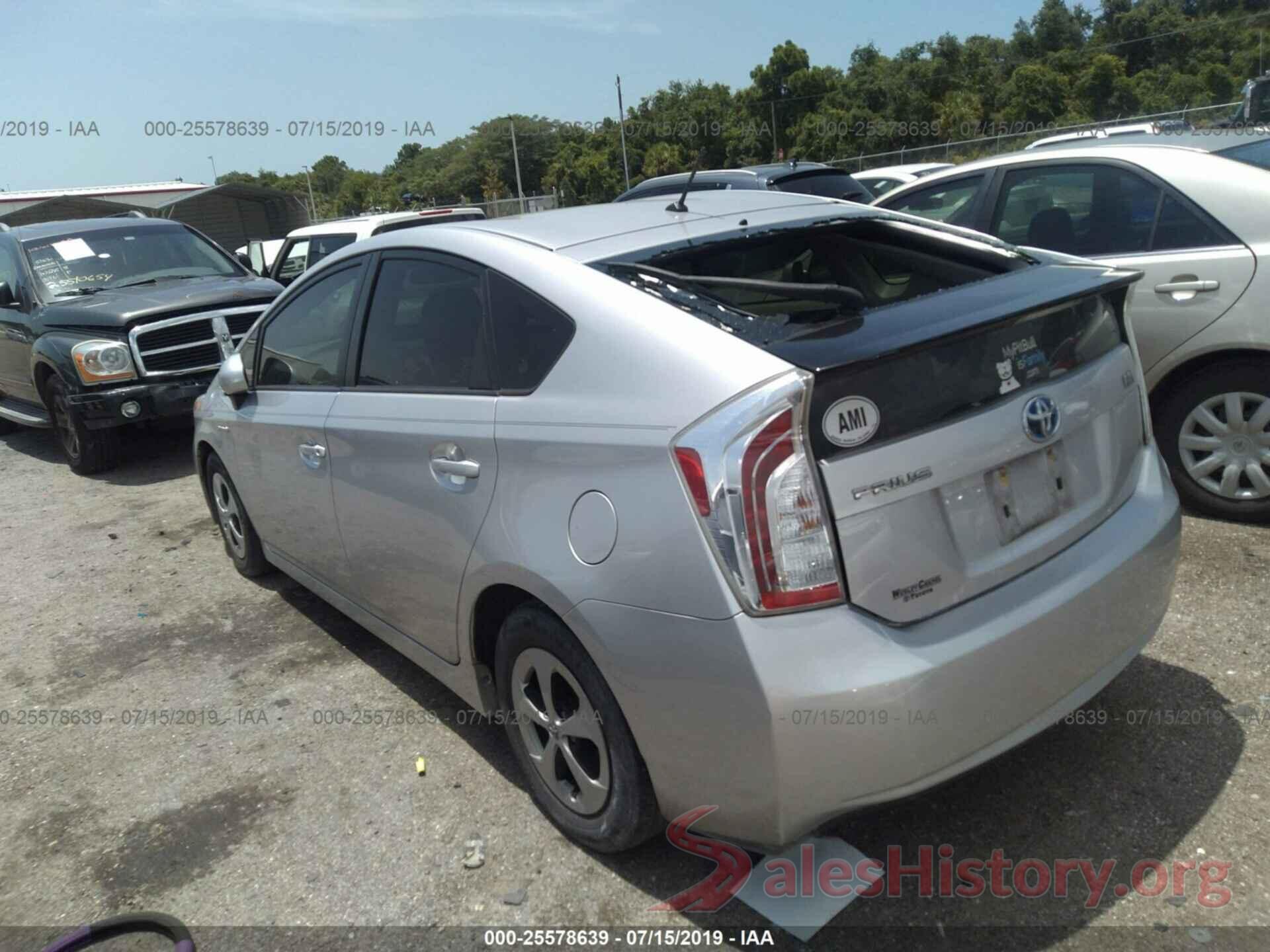 JTDKN3DU0C5503298 2012 TOYOTA PRIUS