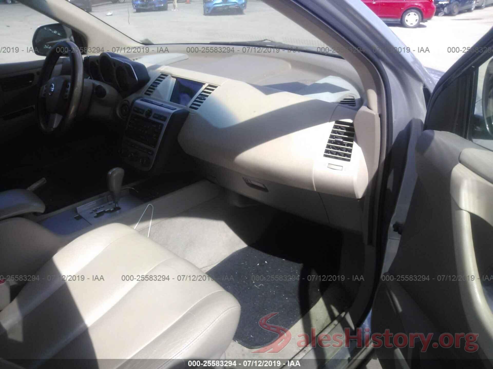 JN8AZ08W03W235510 2003 NISSAN MURANO