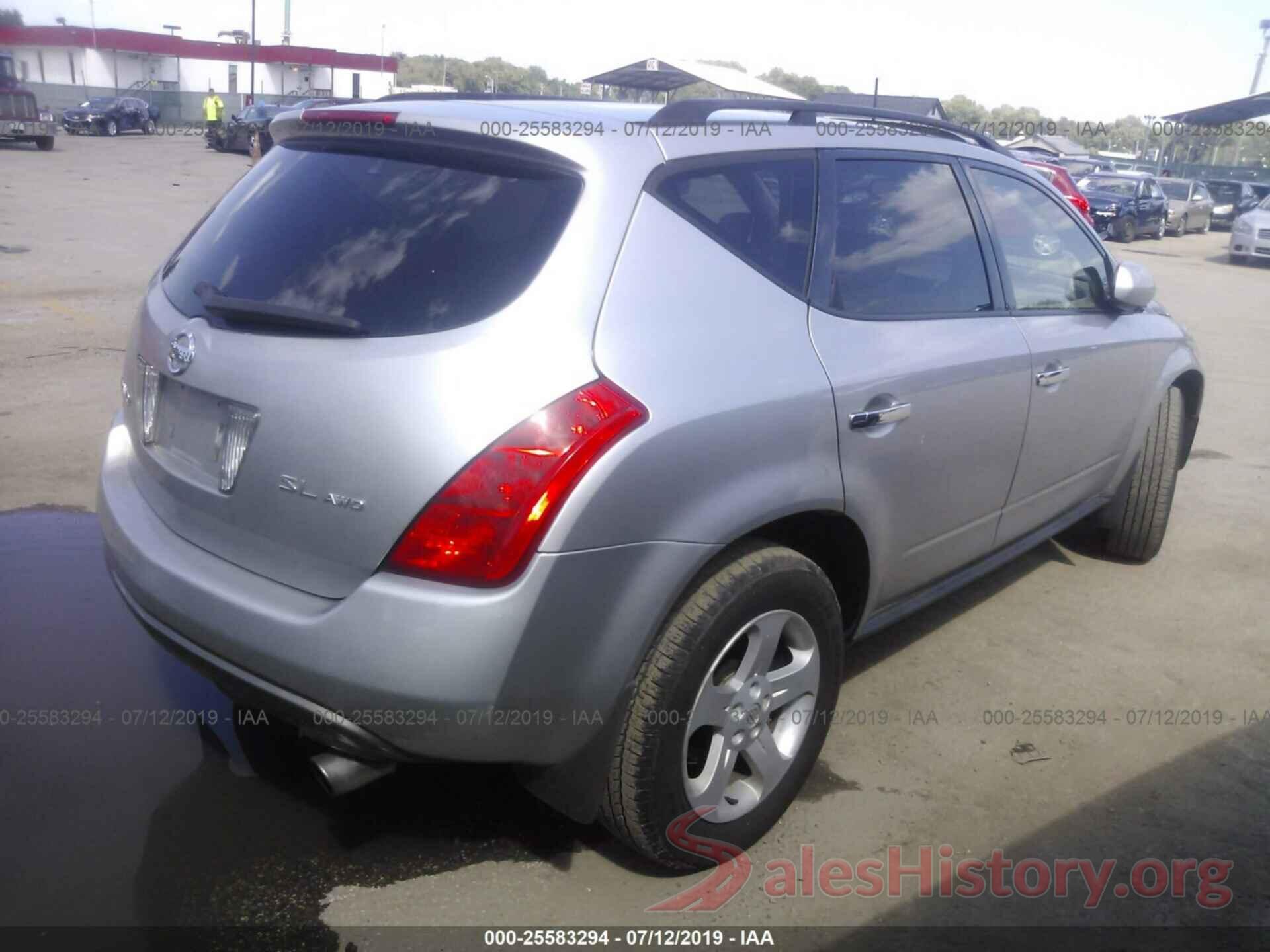 JN8AZ08W03W235510 2003 NISSAN MURANO