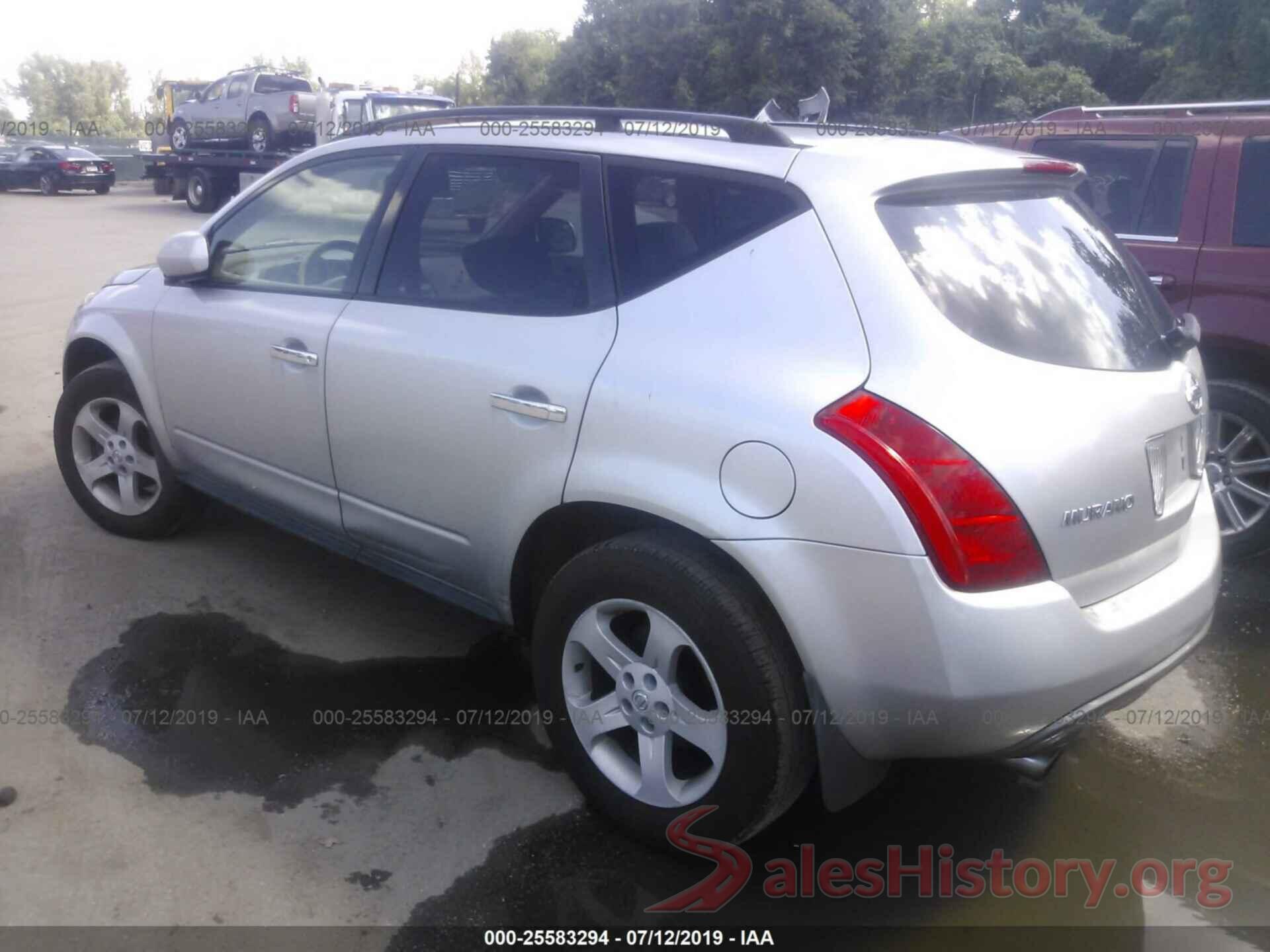 JN8AZ08W03W235510 2003 NISSAN MURANO