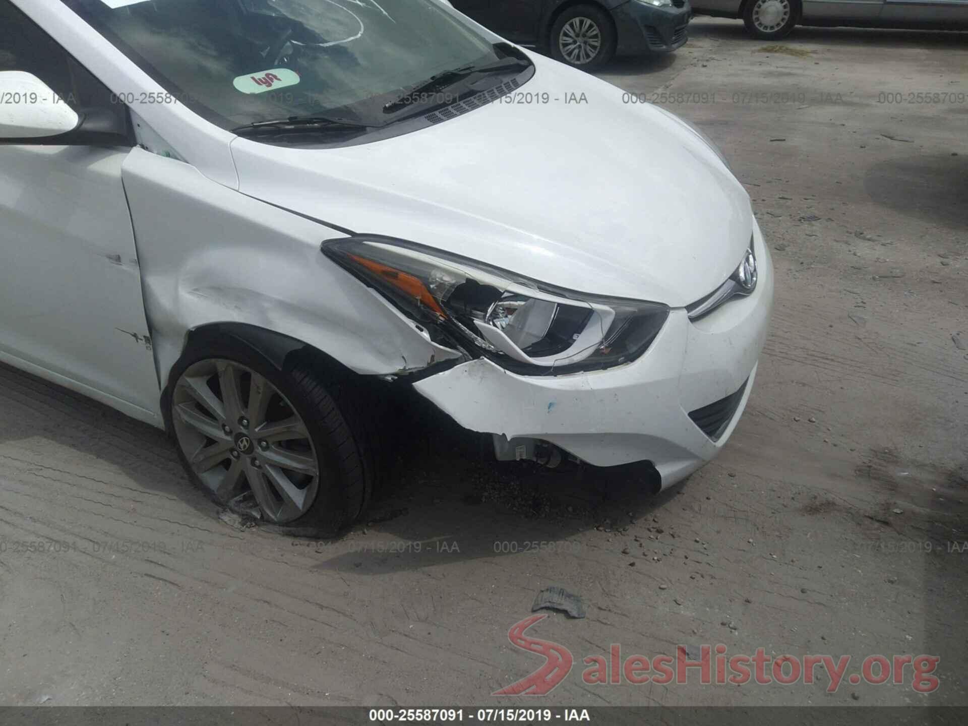 5NPDH4AE7FH637247 2015 HYUNDAI ELANTRA