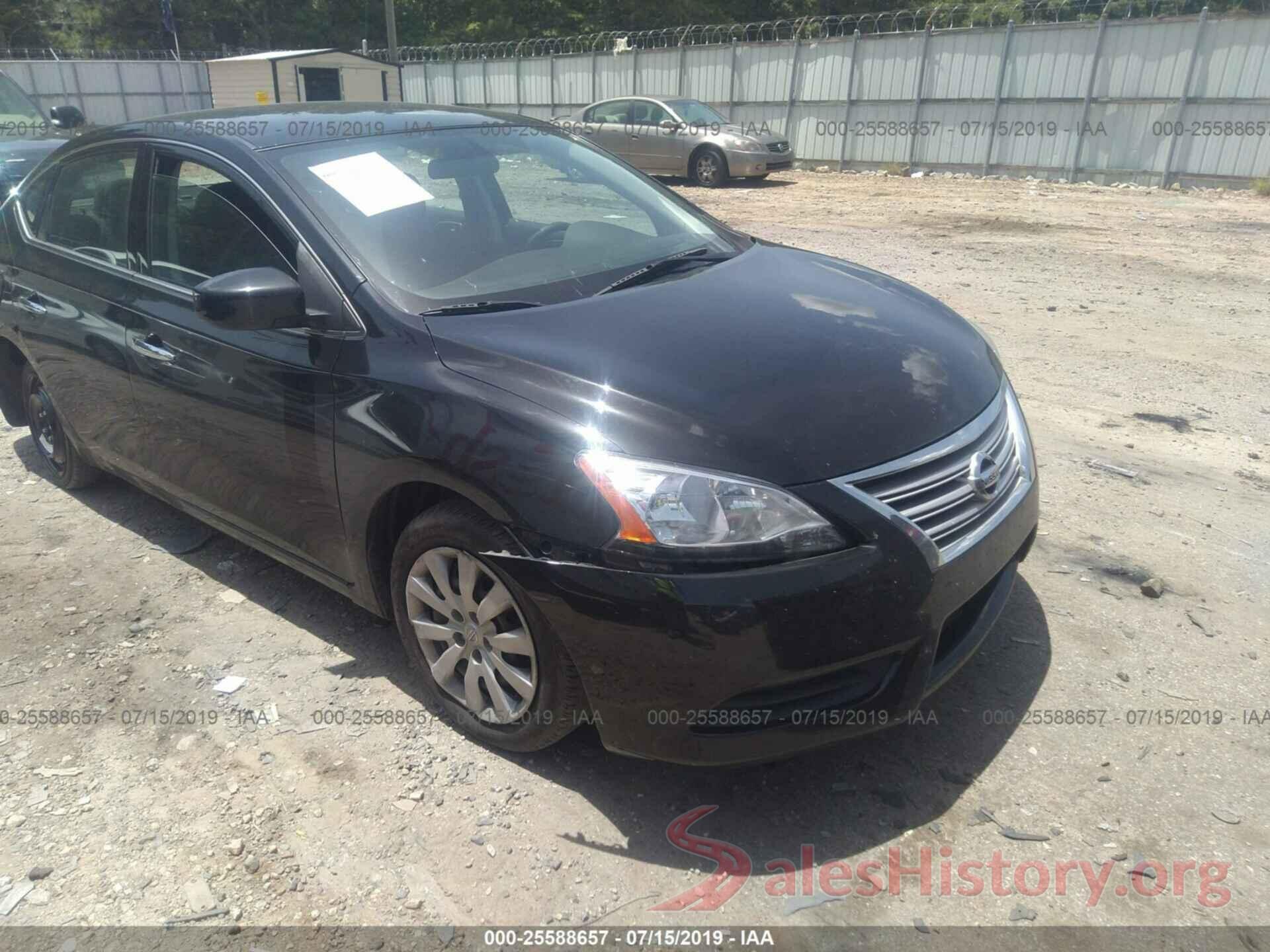 3N1AB7AP9EY275353 2014 NISSAN SENTRA