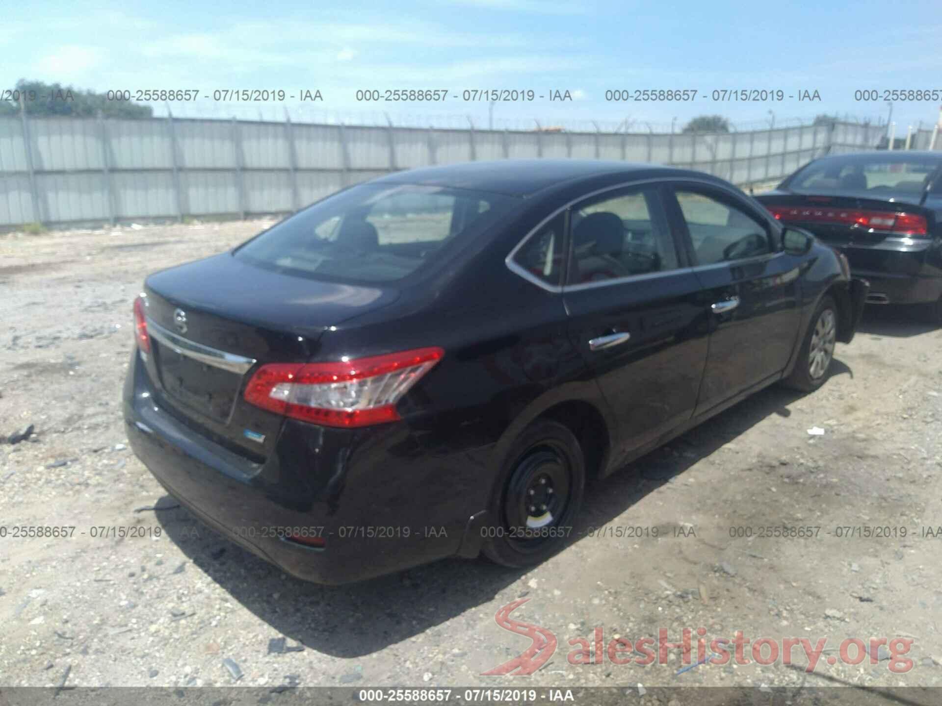 3N1AB7AP9EY275353 2014 NISSAN SENTRA