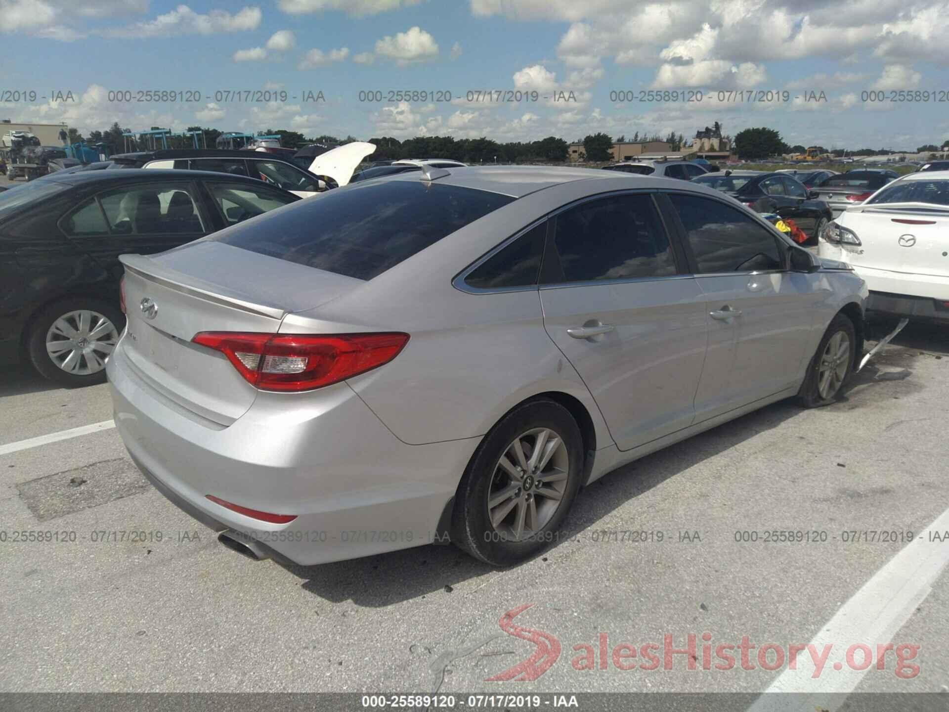 5NPE24AF9GH336320 2016 HYUNDAI SONATA