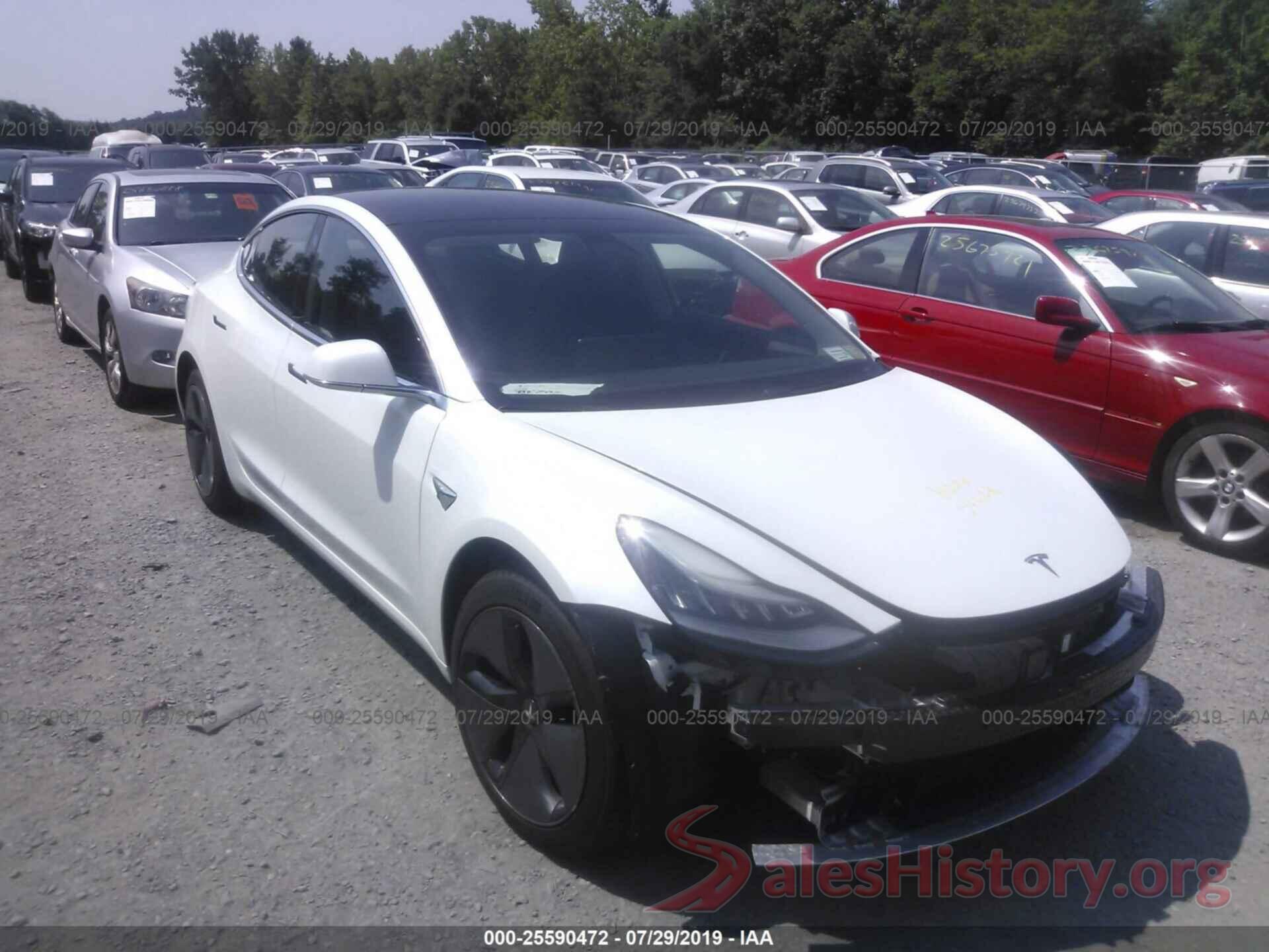 5YJ3E1EBXJF108577 2018 TESLA MODEL 3