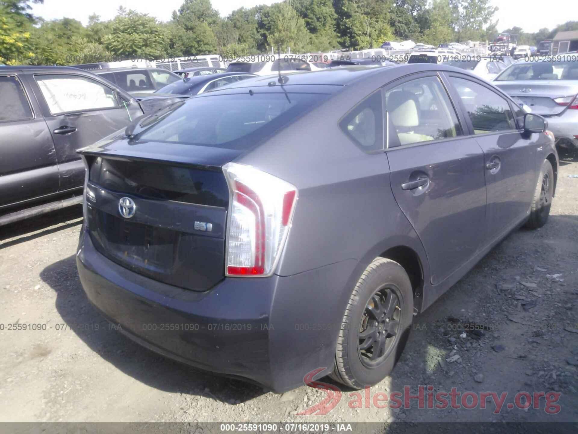 JTDKN3DU0C1497946 2012 TOYOTA PRIUS