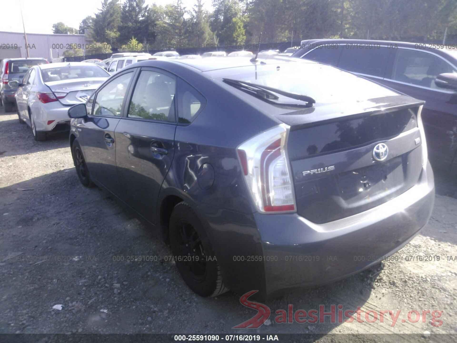 JTDKN3DU0C1497946 2012 TOYOTA PRIUS