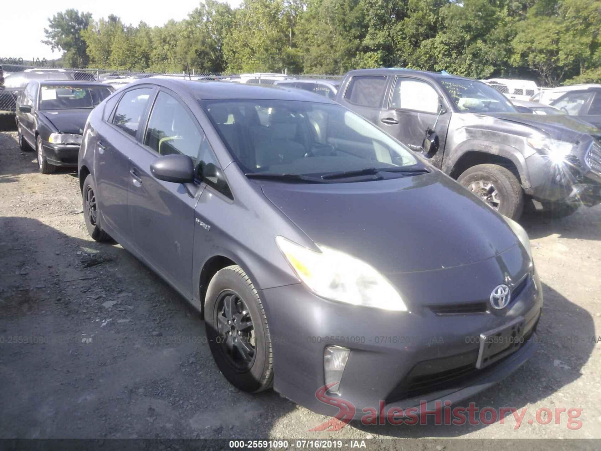 JTDKN3DU0C1497946 2012 TOYOTA PRIUS