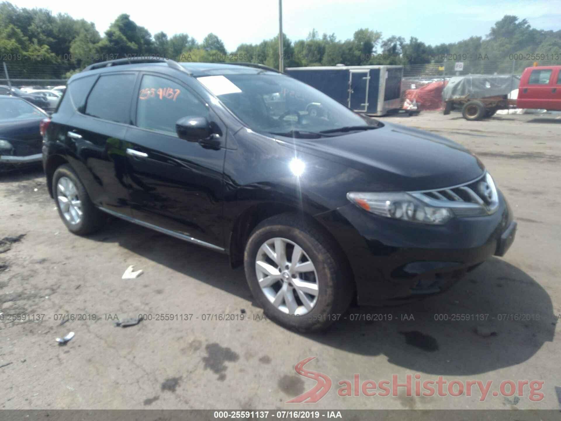 JN8AZ1MW4BW161258 2011 NISSAN MURANO